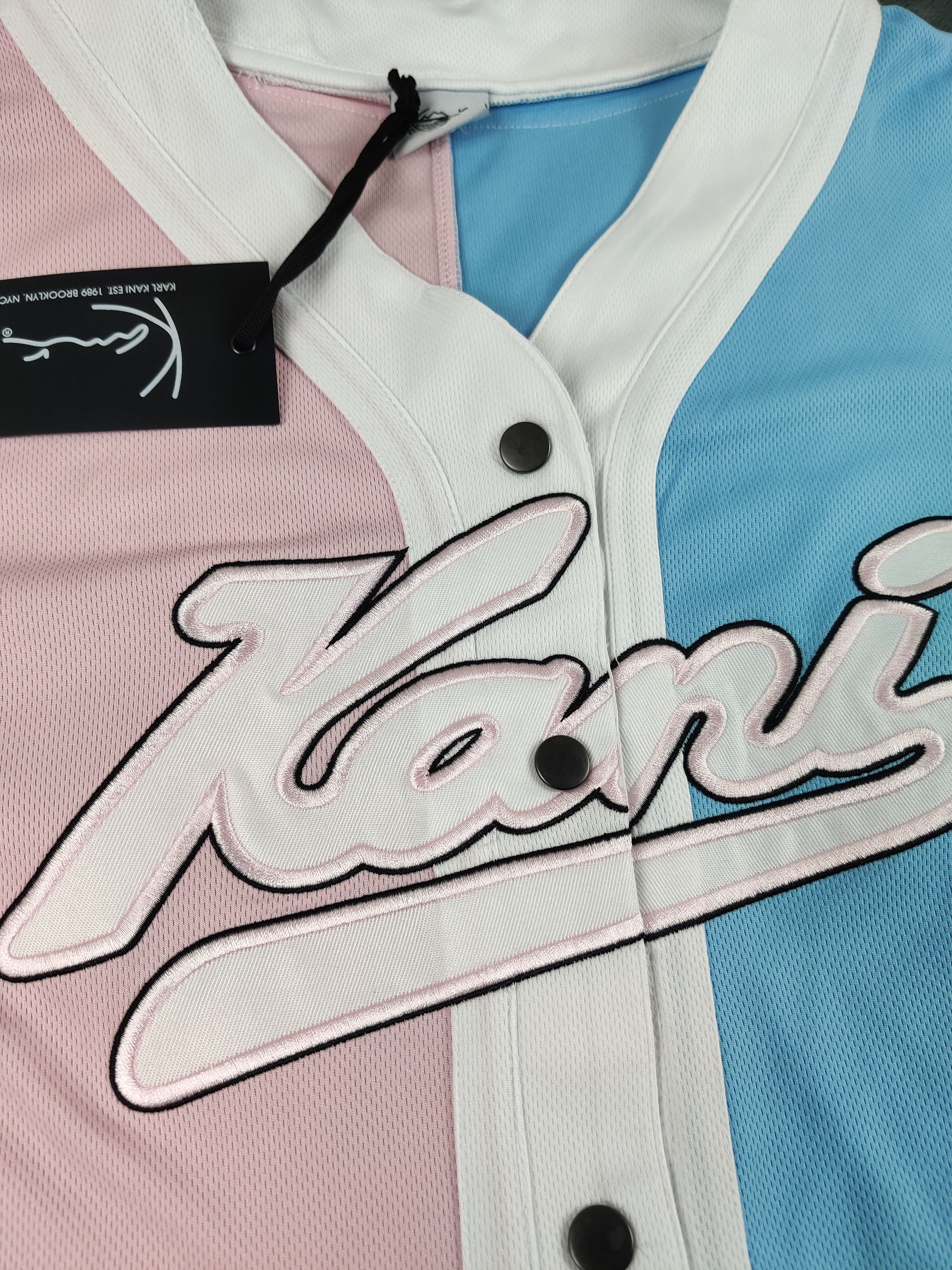 Karl Kani Karl Kani Varsity Block Baseball Rose / Light Blue / White Size US L / EU 52-54 / 3 - 3 Thumbnail