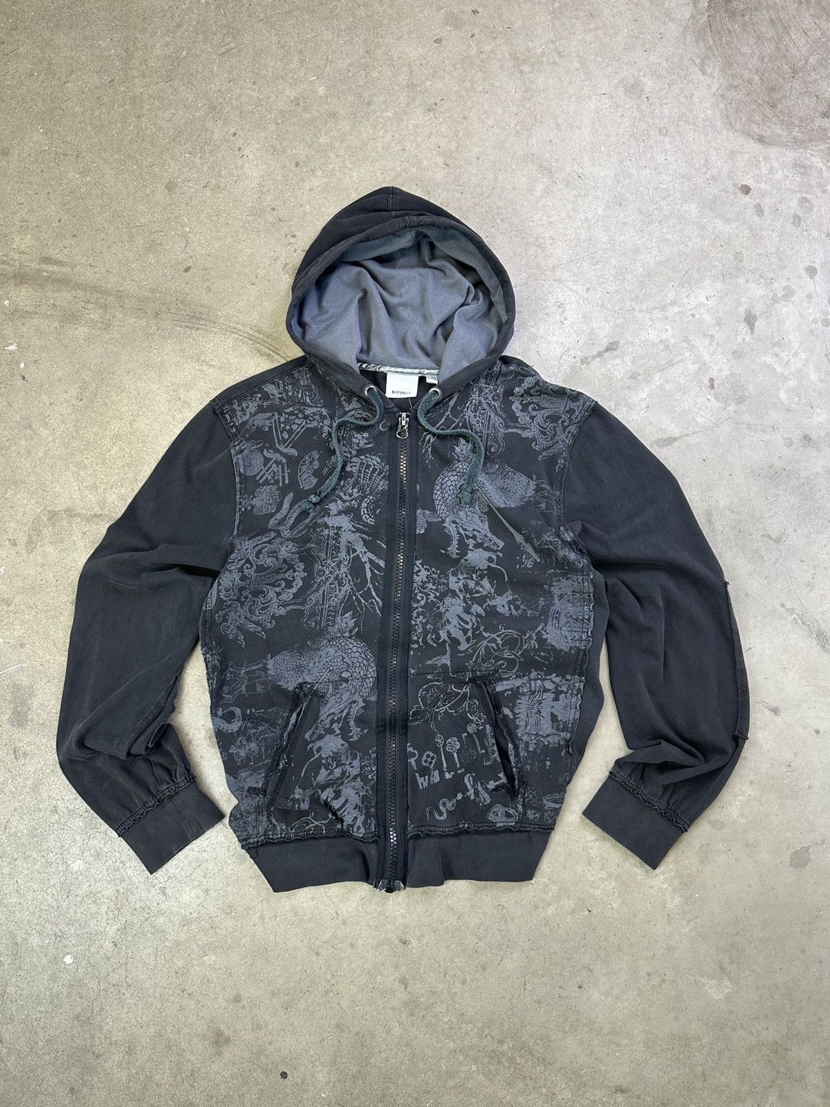 Other Buffalo Jeans Y2K Zip-Up Hoodie M Size US M / EU 48-50 / 2 - 1 Thumbnail