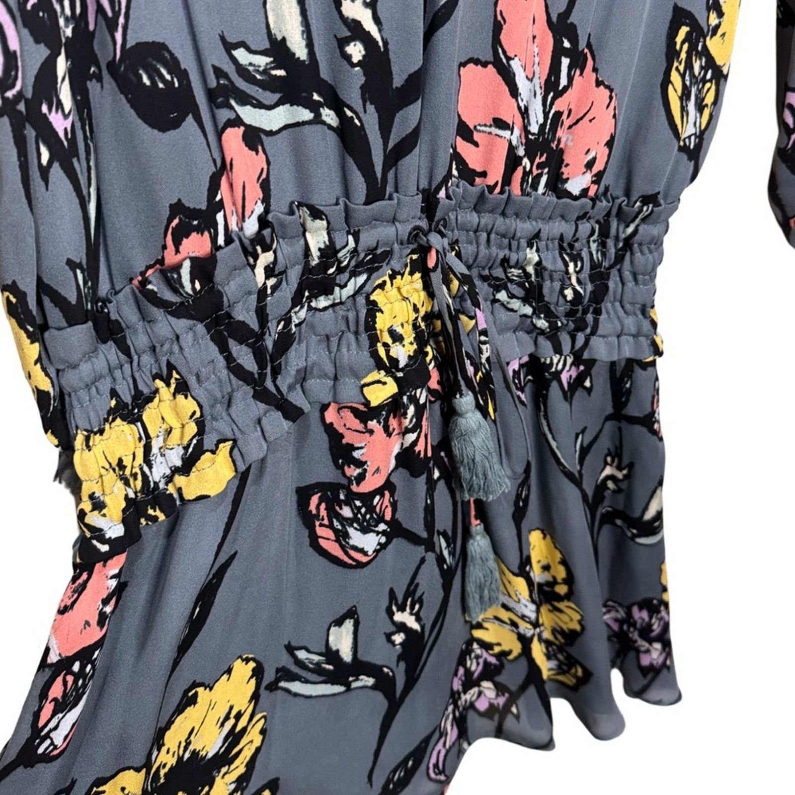 Ramy Brook Ramy Brook Floral Milene Silk Dress Size S Size S / US 4 / IT 40 - 7 Thumbnail