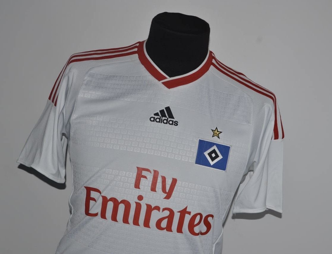 Adidas Football shirt soccer SV Hamburg Hamburger Away Adidas FC Size US S / EU 44-46 / 1 - 2 Thumbnail