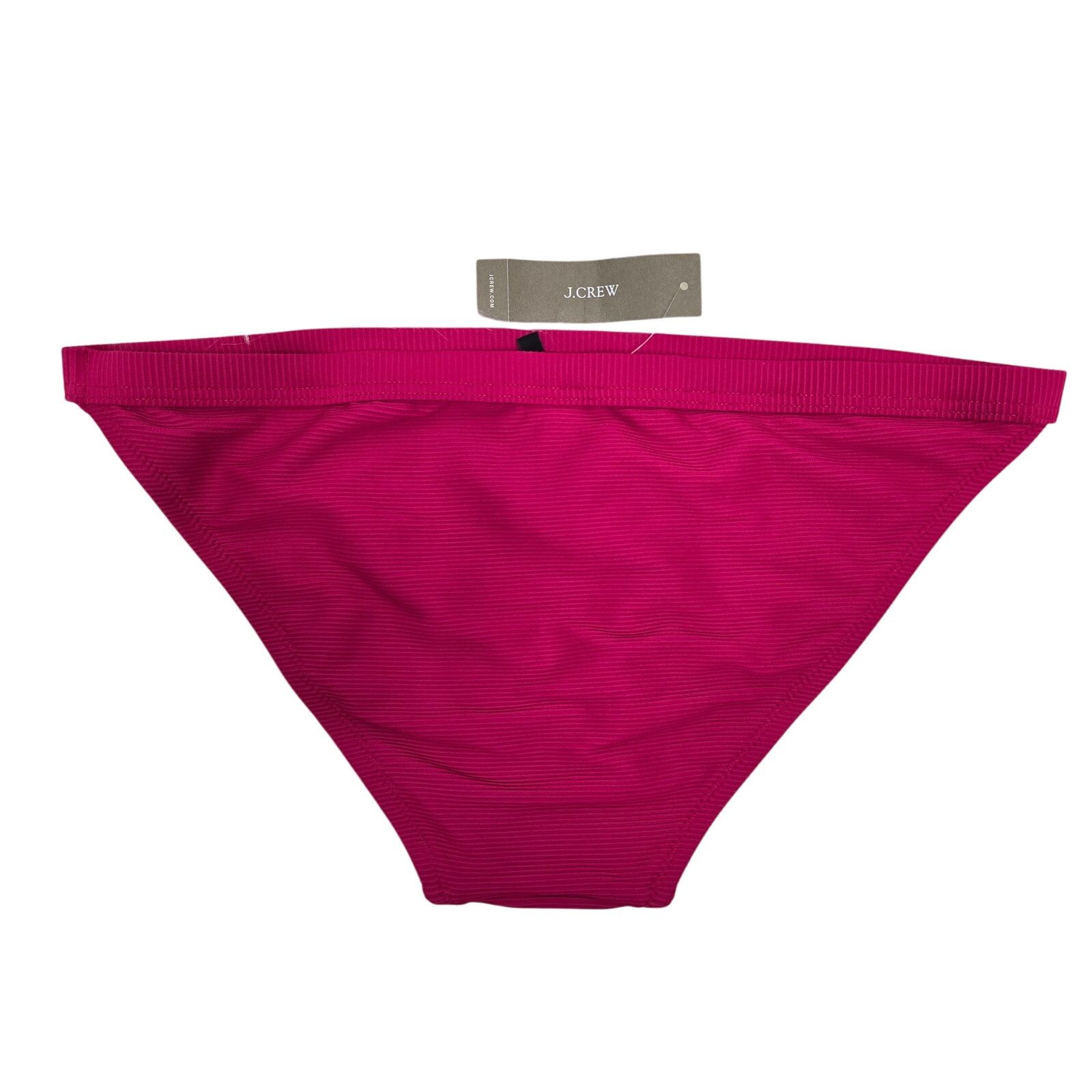J.Crew J. Crew Ribbed-trim hipster full-coverage bikini bottom S Size ONE SIZE - 3 Thumbnail