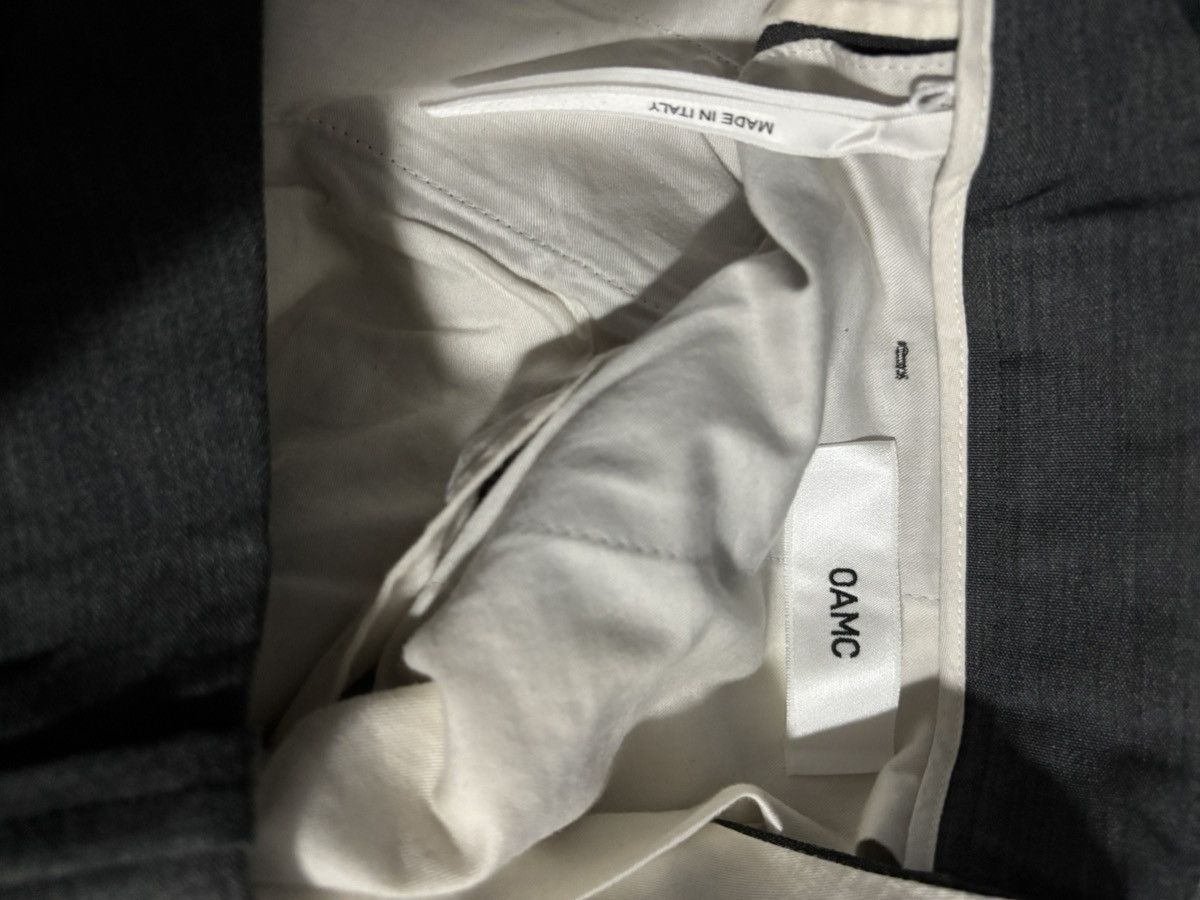 OAMC Grey Wool Pants