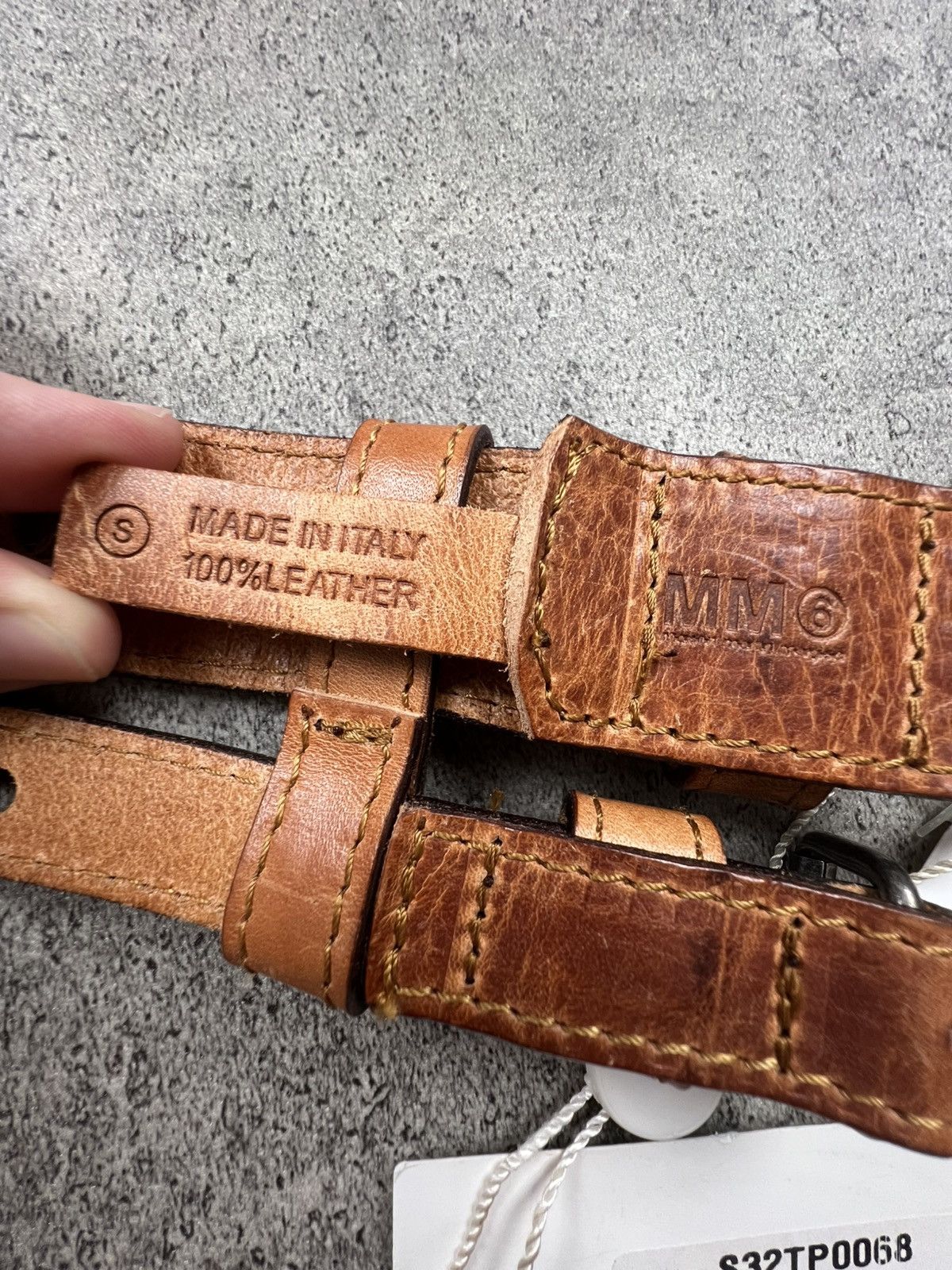 MM6 MM6 double waist belt 95cm Size 30 - 7 Thumbnail