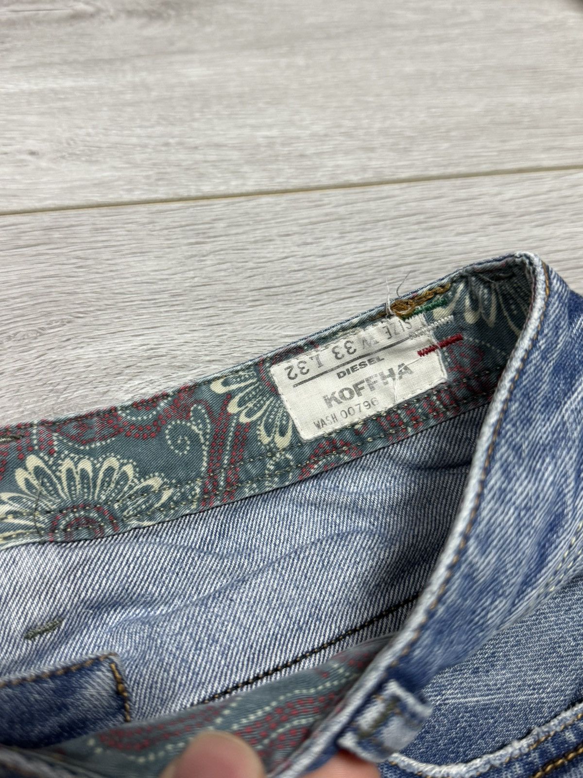 Diesel Diesel Koffha flared distressed jeans pants dirty ripped Size US 33 - 9 Thumbnail