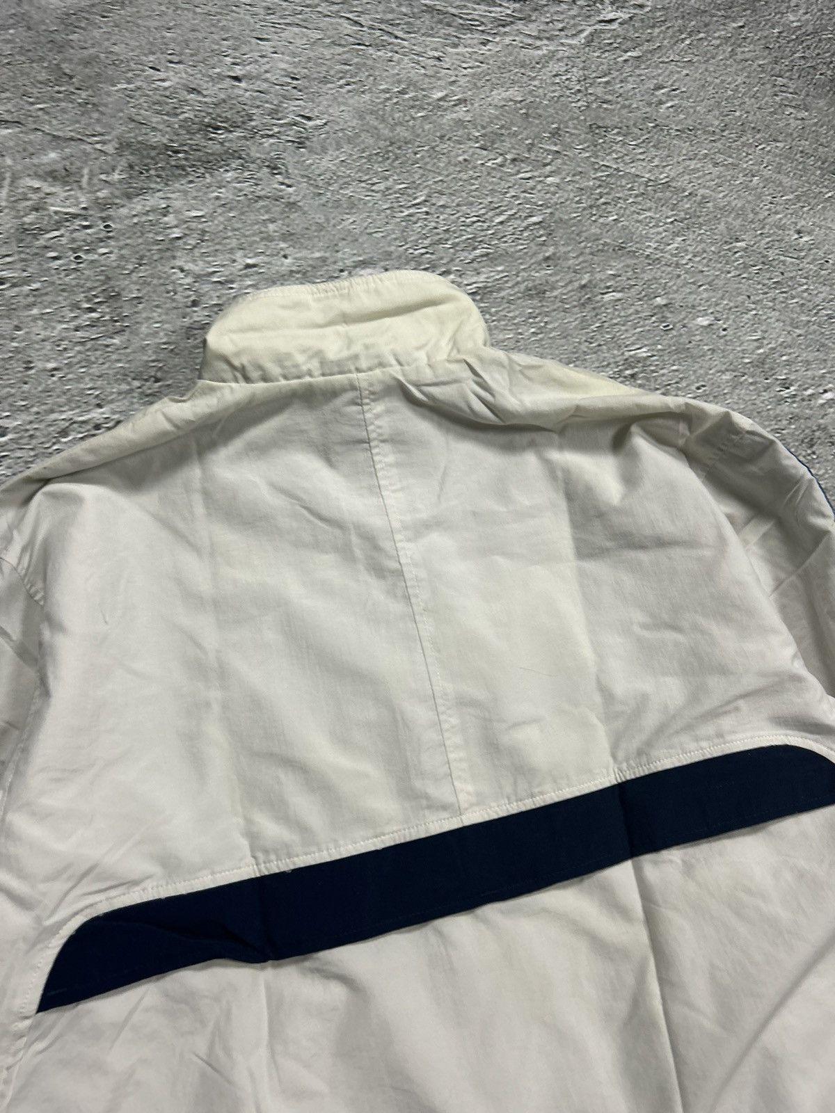 Nike × Vintage Nike track suit vintage white nylon pants jacket drill Y2K Size US XL / EU 56 / 4 - 5 Thumbnail