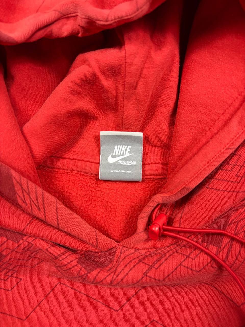 Nike 00’s NIKE MONOGRAM VINTAGE Y2K RARE HOODIE Size US S / EU 44-46 / 1 - 4 Thumbnail