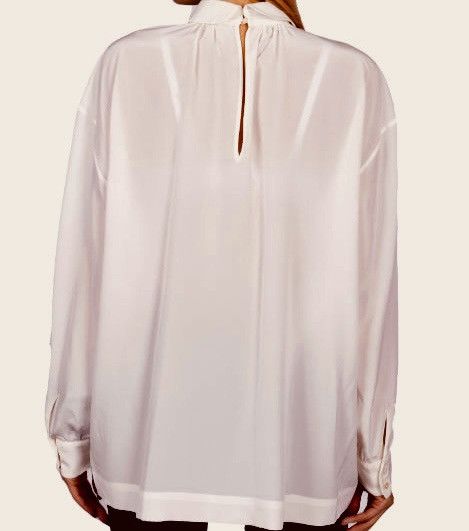 Rochas Rochas Silk Blouse Size XS / US 0-2 / IT 36-38 - 9 Thumbnail