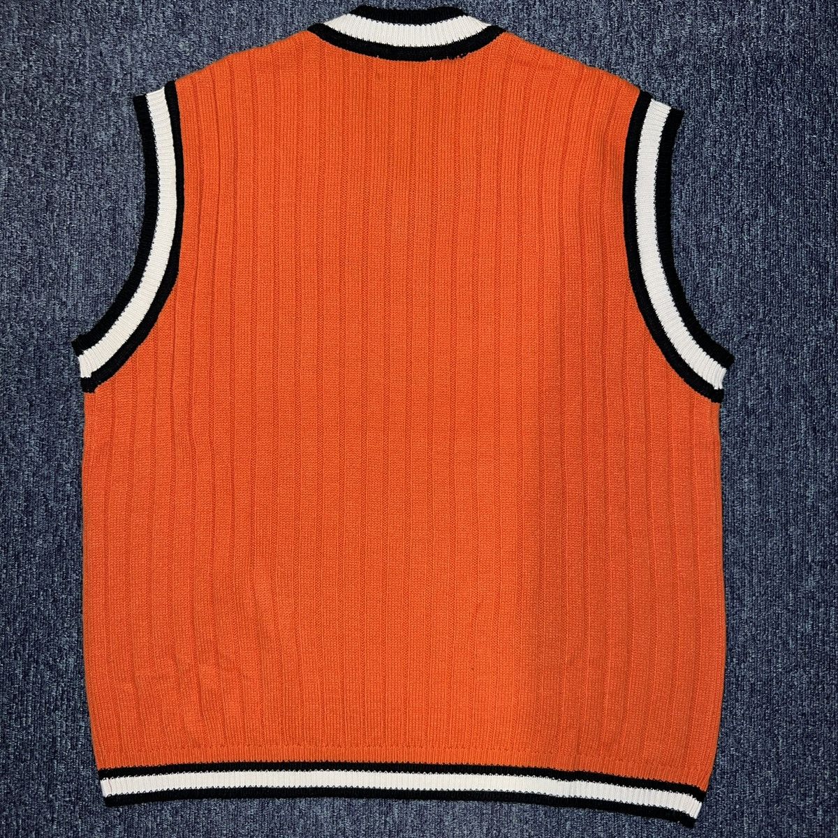 Other Vintage 90s NO LIMIT Records Knit Vest Size US XL / EU 56 / 4 - 2 Thumbnail