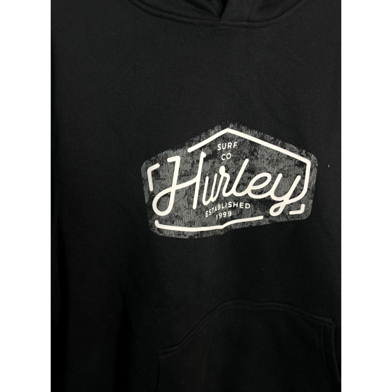 Hurley Hurley Hoodie Jacket Mens Size M Black Athletic Gothic Full Zip Activewear Fall Spring Winter 2211 Size US M / EU 48-50 / 2 - 2 Thumbnail
