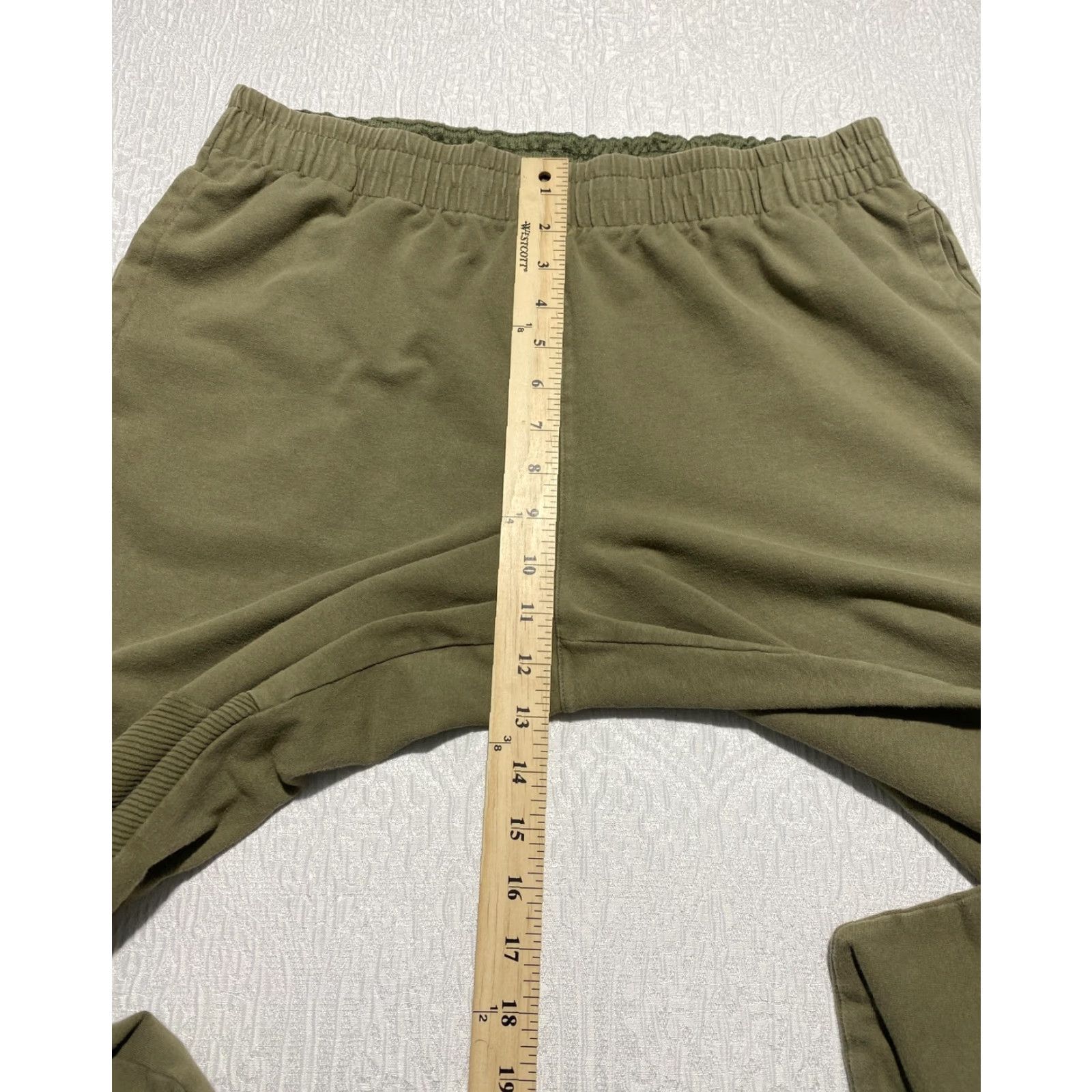 Adidas Adidas Sweatpants Mens XL Olive Green Joggers Ribbed Paneled Athletic Pants Size US 36 / EU 52 - 4 Thumbnail