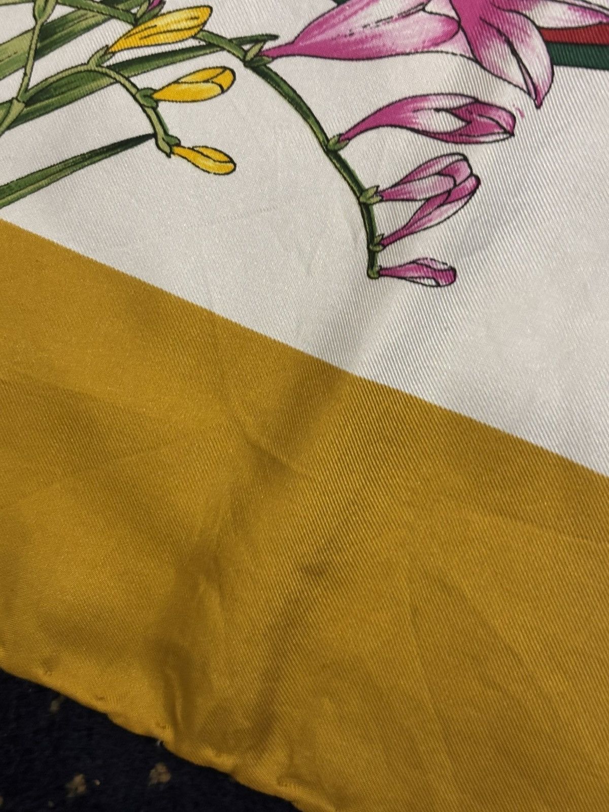 Gucci Gucci Flora GG silk scarf Size ONE SIZE - 12 Thumbnail