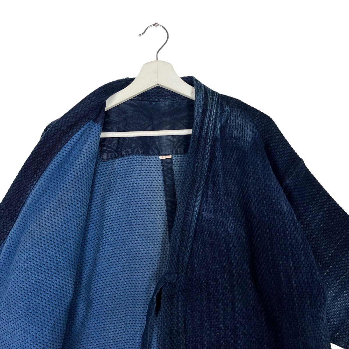 Indigo × Japanese Brand 🔥 VINTAGE 60s INDIGO KENDO CARDIGAN JACKET Size US M / EU 48-50 / 2 - 10 Thumbnail