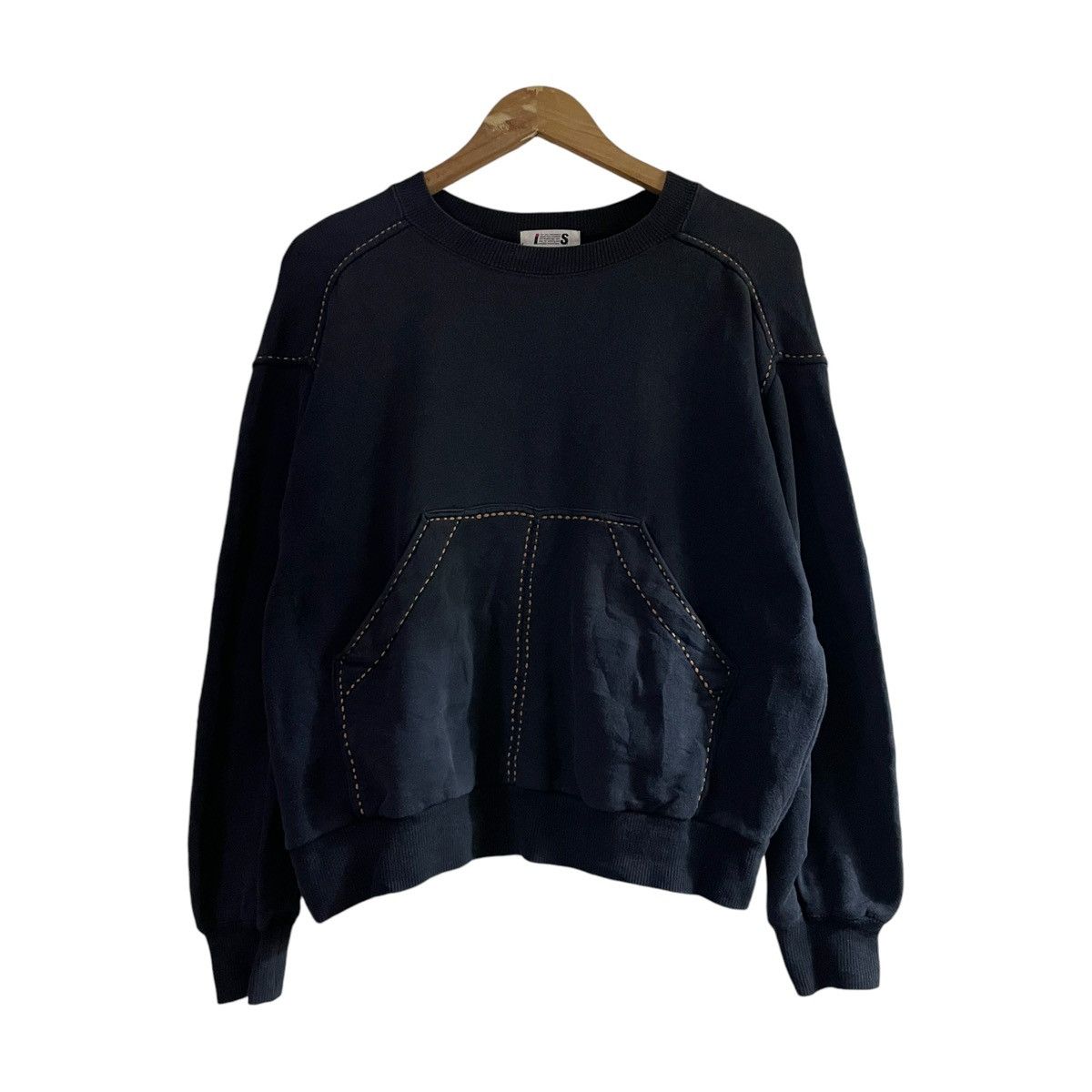 Issey Miyake Vintage 80’s Rare Collection Issey Miyake I.S Big Logo Size US S / EU 44-46 / 1 - 6 Thumbnail