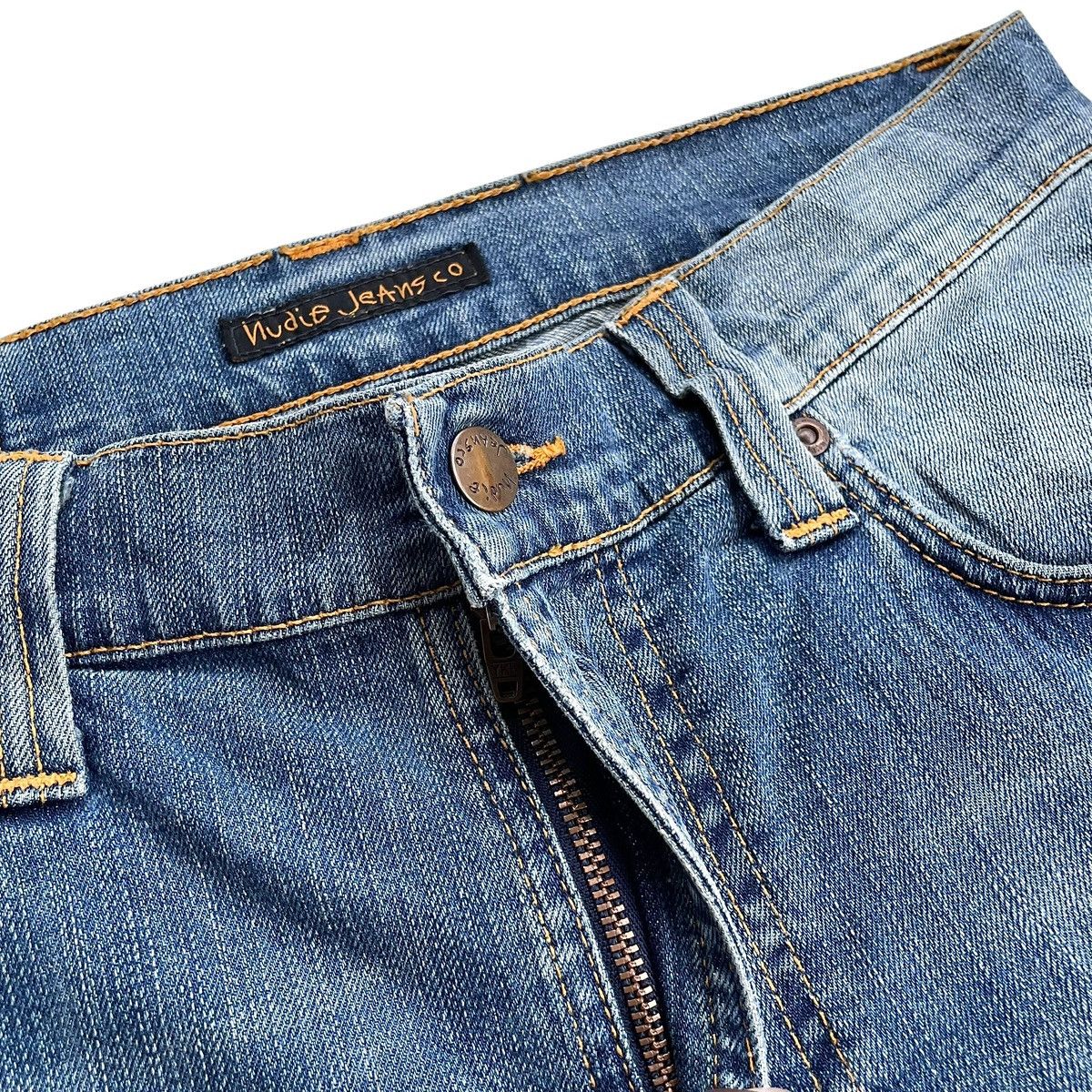 Nudie Jeans Nudie Jeans Thin Finn Sharp Nail Processed Denim Size US 32 / EU 48 - 6 Thumbnail