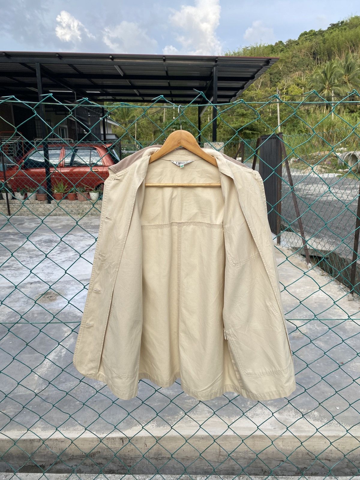 Japanese Brand Vintage SiMPLE LiFE worker jacket Size US L / EU 52-54 / 3 - 3 Thumbnail