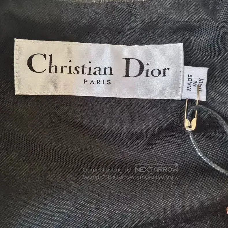 Dior Christian Dior Leather Floral Bomber Jacket. Size US M / EU 48-50 / 2 - 3 Thumbnail