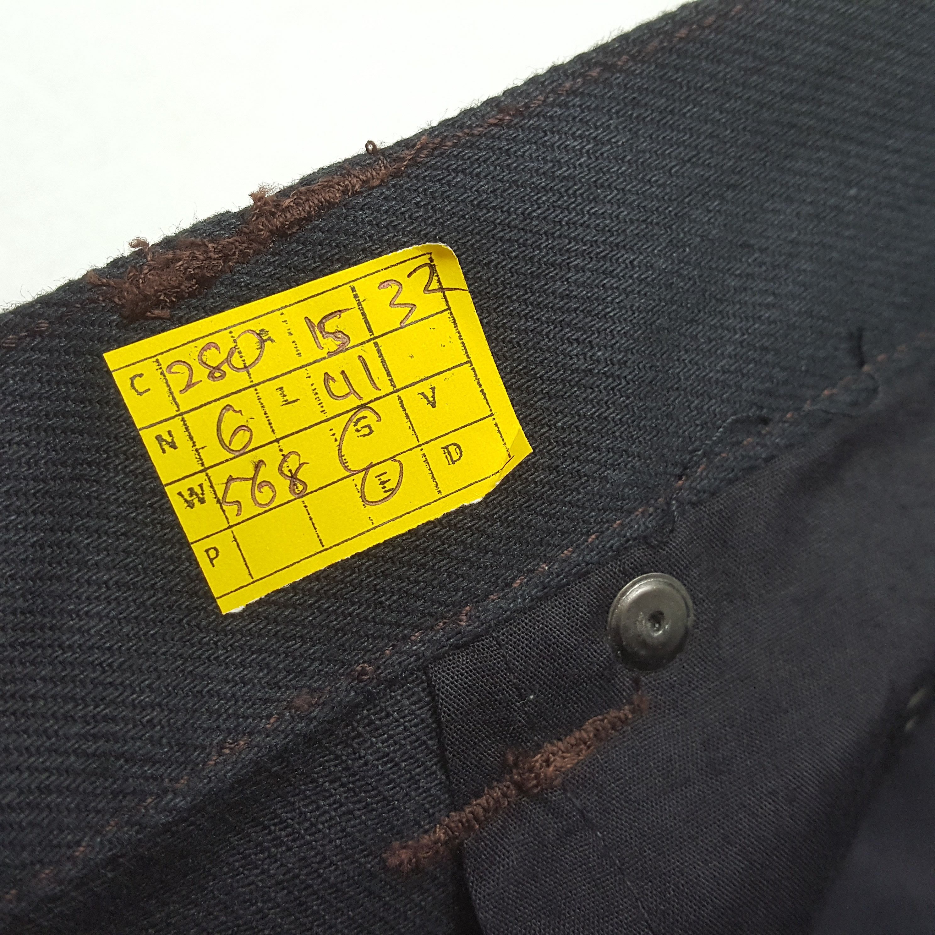 Vintage Vintage ADORE DAGE Japanese Fashion Brand Jeans Size US 30 / EU 46 - 13 Thumbnail