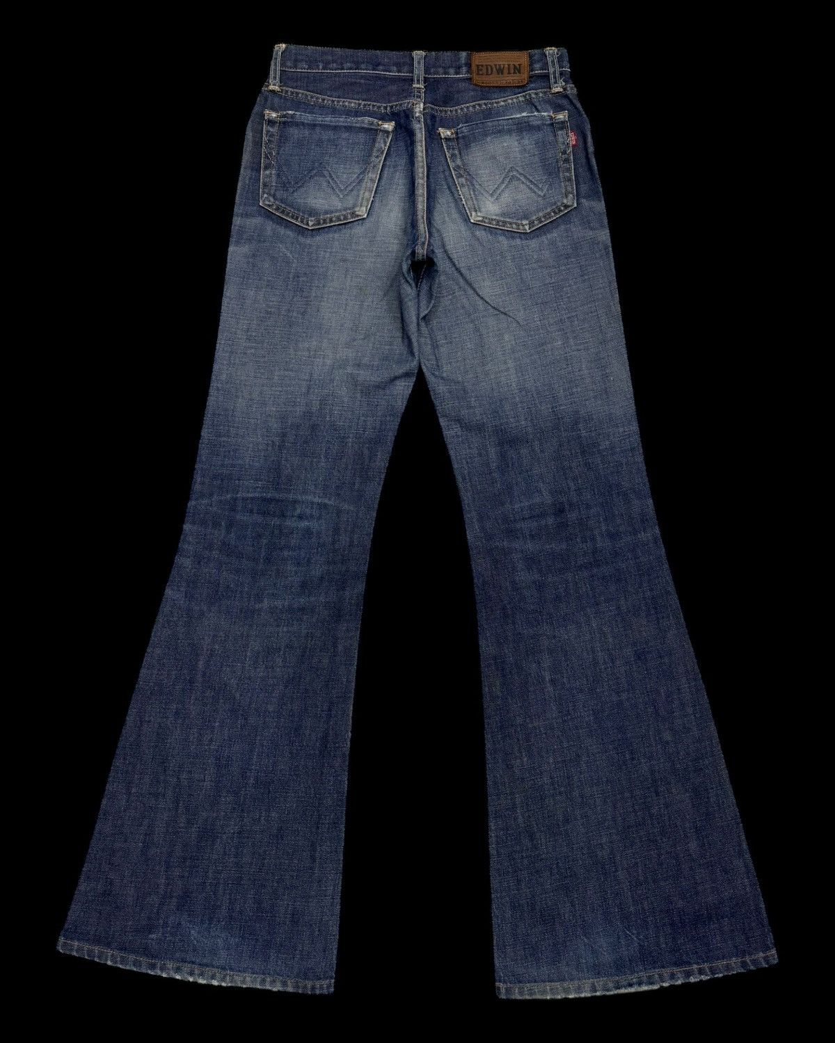 Edwin 🔥EDWIN 800sx FLARE JEANS DISTRESSED DENIM BOOTCUT JEANS Size US 28 / EU 44 - 2 Thumbnail