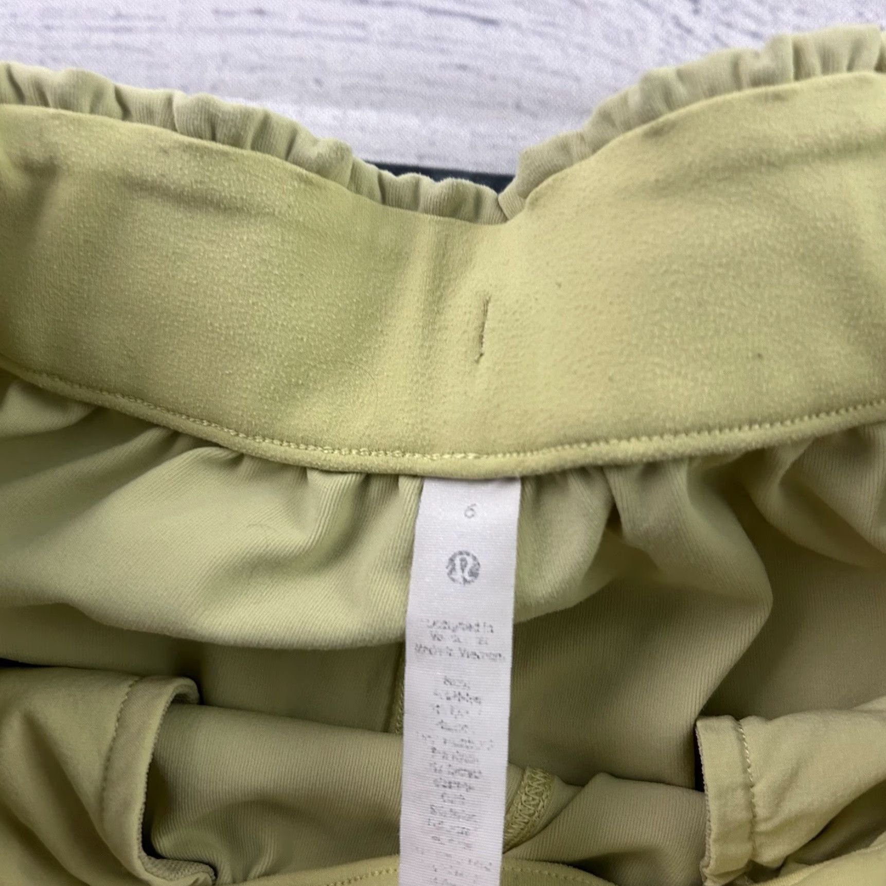 Lululemon Lululemon Align Jogger Pants Women's 6 Lime Yellow High Waisted Athletic Size 28" / US 6 / IT 42 - 5 Thumbnail