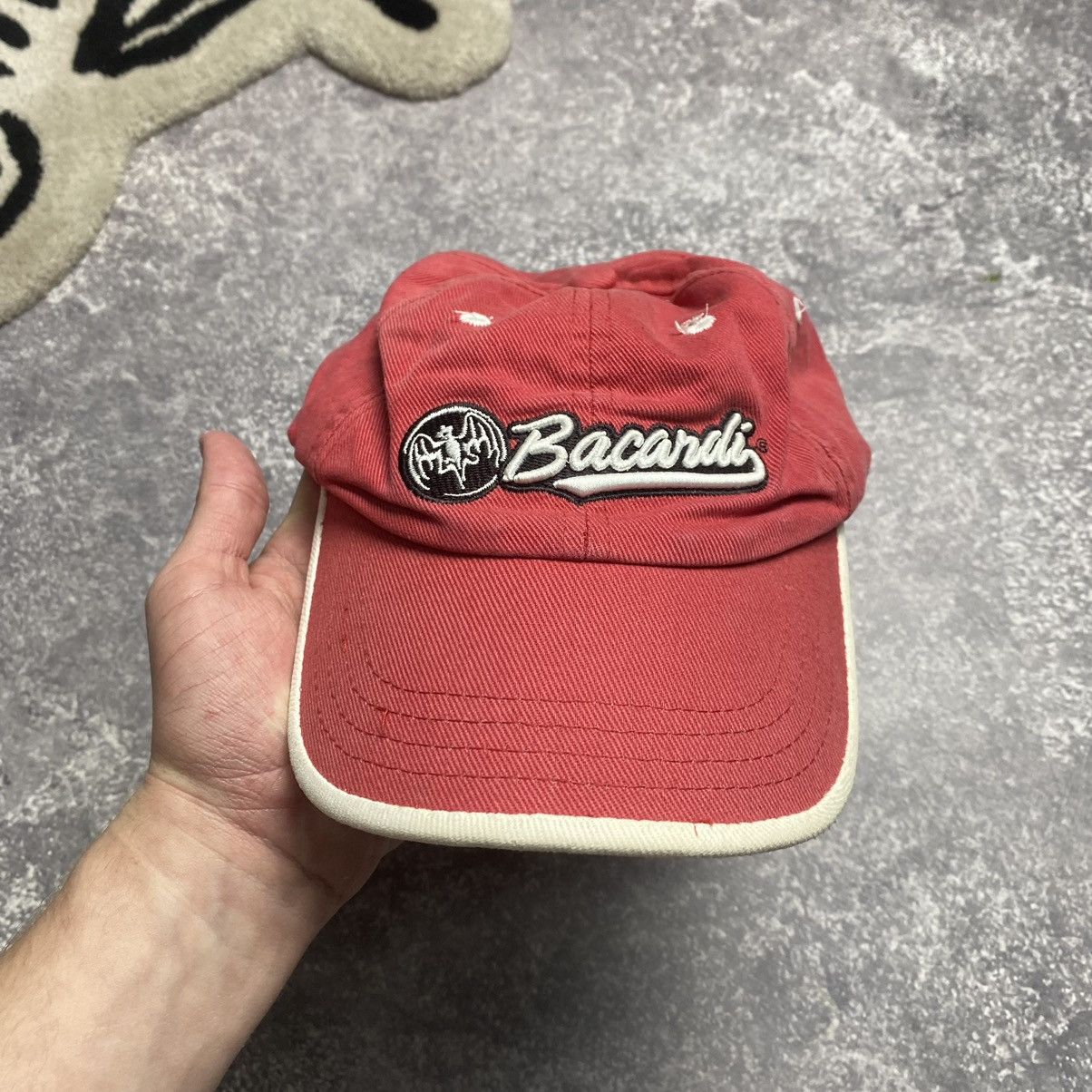 Vintage Vintage Bacardi big logo 2006 rare Streetwear cap Size ONE SIZE - 2 Thumbnail