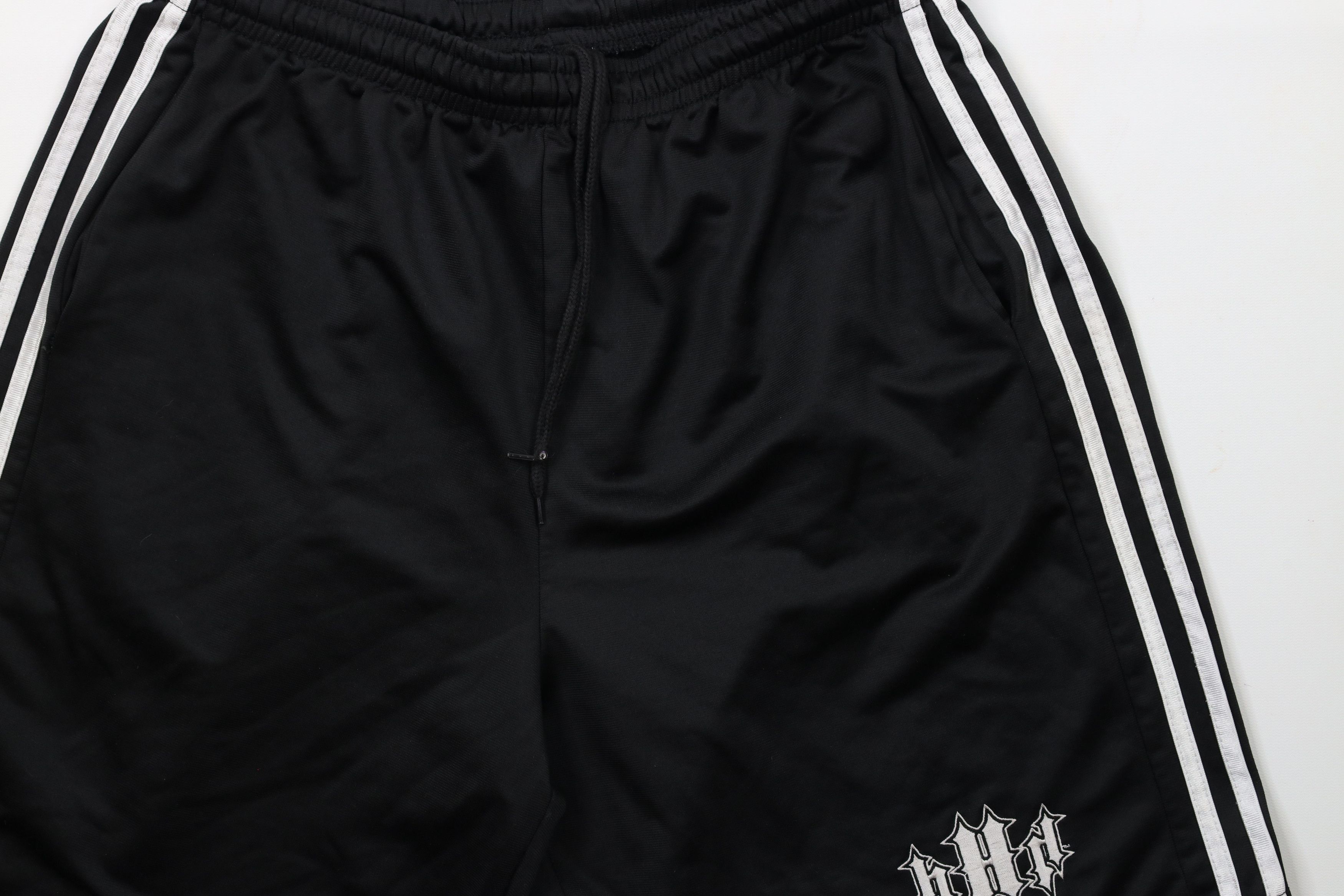 Vintage Vintage Y2K 2001 WWF Wrestling Striped Triple H Shorts Black Size US 34 / EU 50 - 3 Thumbnail