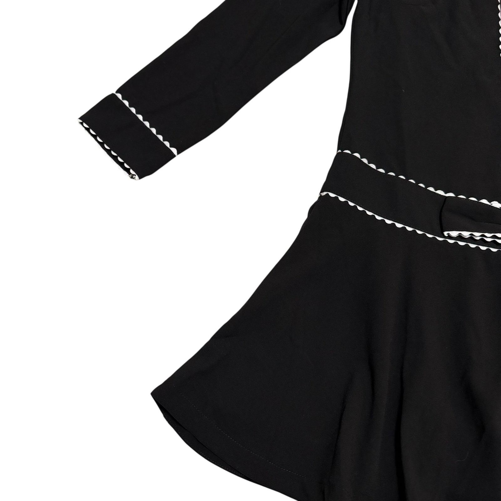 Other NEW Pomander Place Isabel Bow Dress Black White Size XS Size XS / US 0-2 / IT 36-38 - 7 Thumbnail