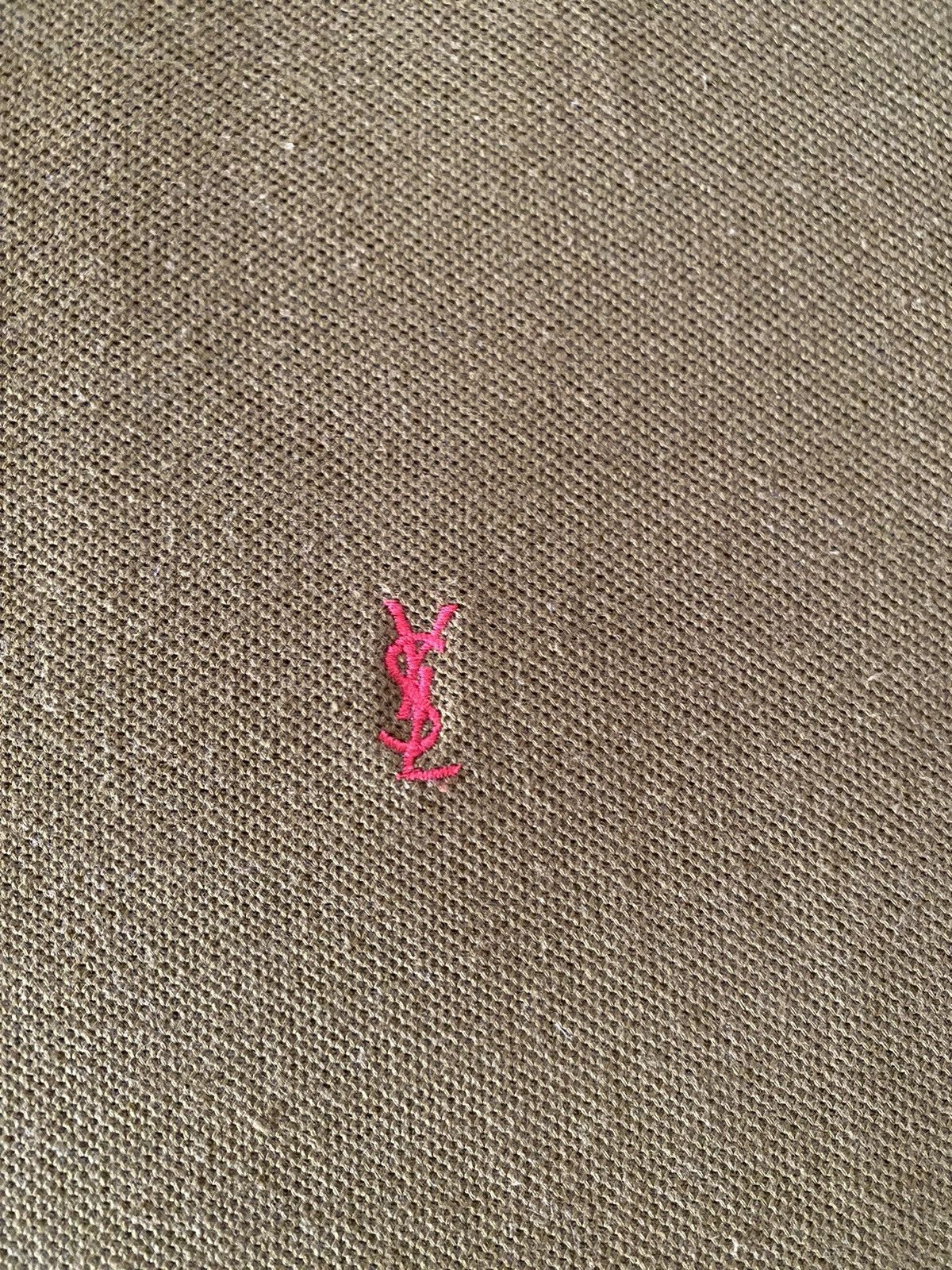 Yves Saint Laurent Vintage Yves Saint Laurent Long Sleeve Polo Tee Size US M / EU 48-50 / 2 - 3 Thumbnail