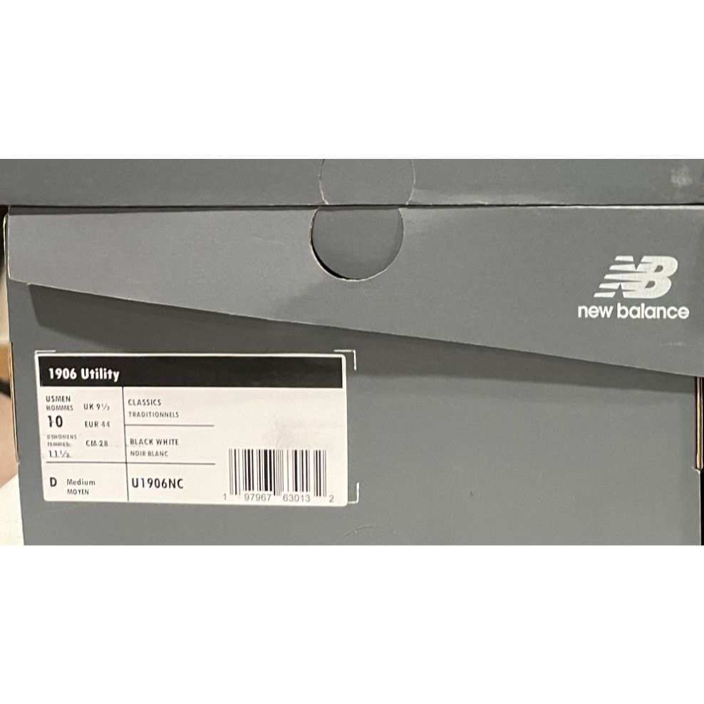 New Balance New Balance 1906 Utility Black Sea Salt Magnet Mens 10us Size US 10 / EU 43 - 7 Thumbnail