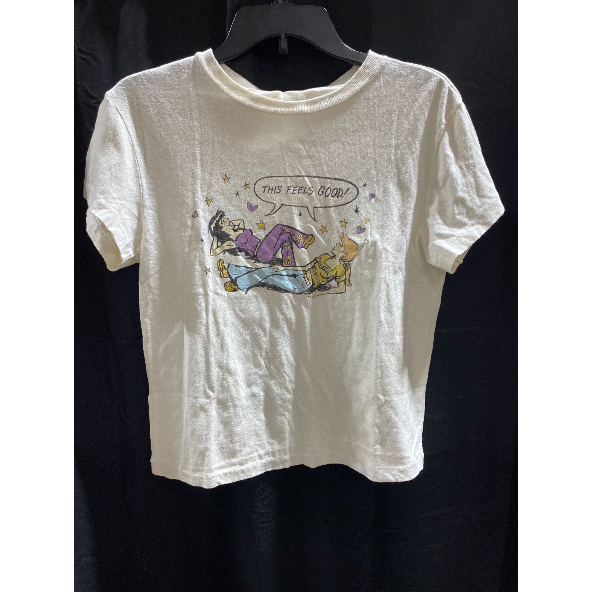 image of Redone NWT Re/done Classic This Feels Good Vintage White Small, Women's