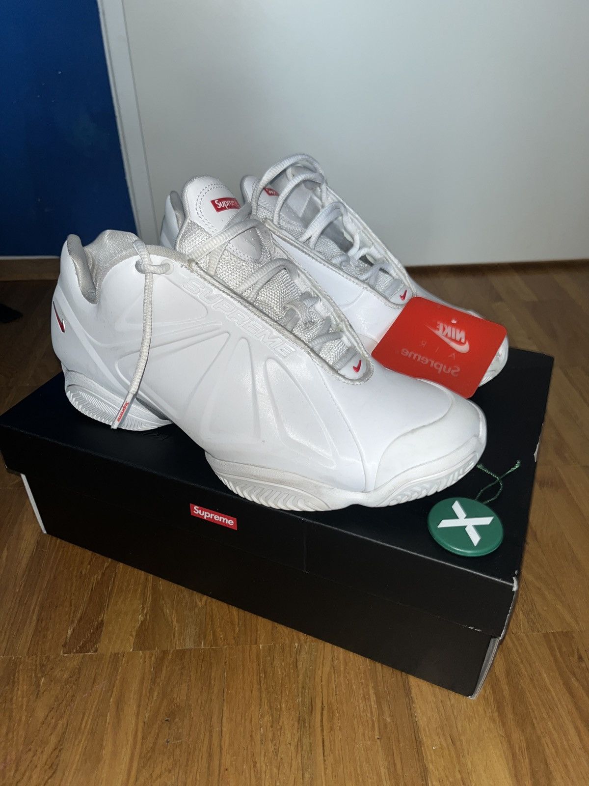Nike × Supreme Nike Courtposite Supreme Size US 9 / EU 42 - 1 Thumbnail