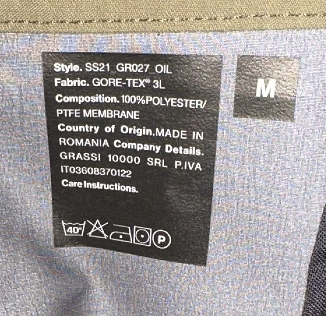 GR10K GR10K GORETEX DRWN OFF RAINPANT Size US 32 / EU 48 - 5 Thumbnail