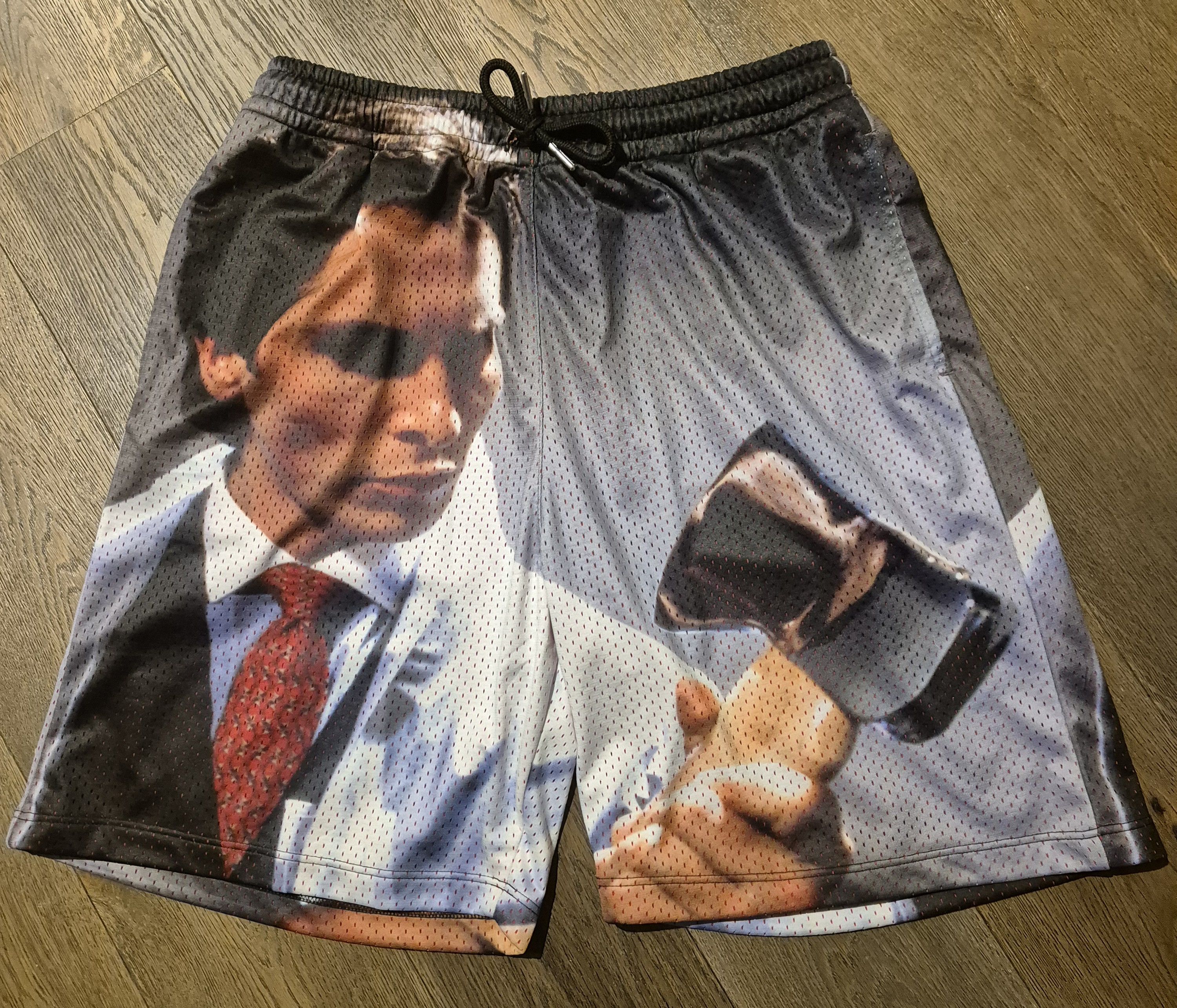 American Psycho shorts 2xl rucking fotten