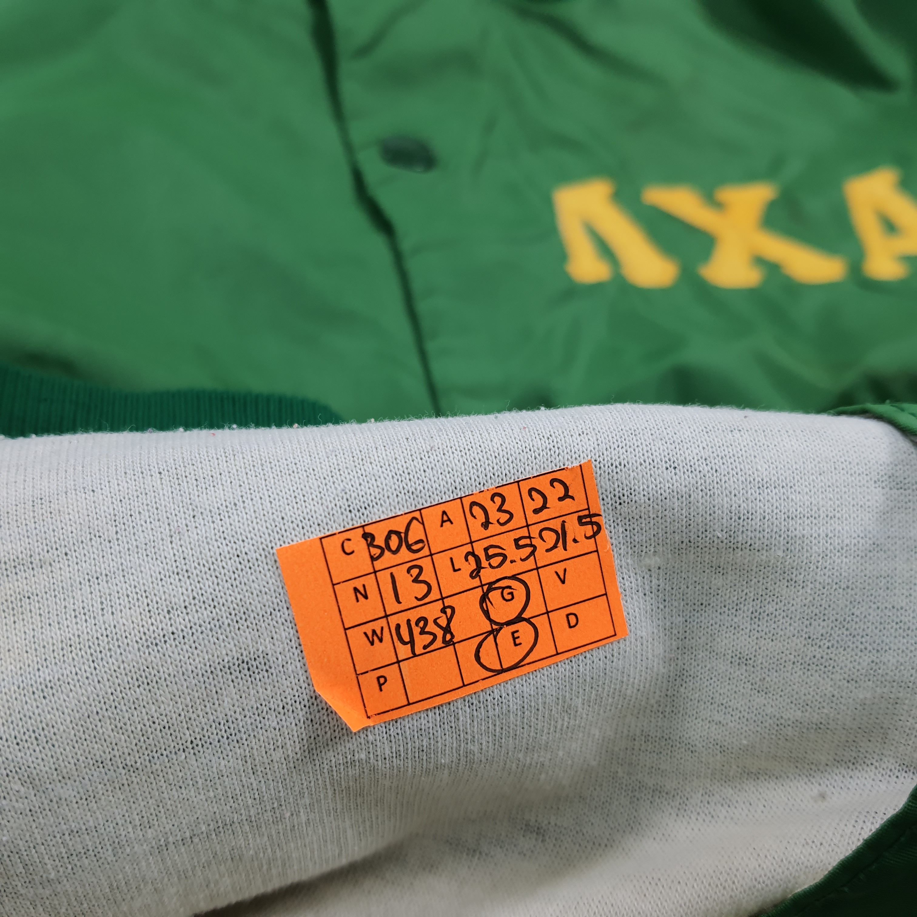 Russell Athletic Vintage Lambda Chi Alpha Fraternity Coaches Jacket C306N13 Size US M / EU 48-50 / 2 - 8 Thumbnail