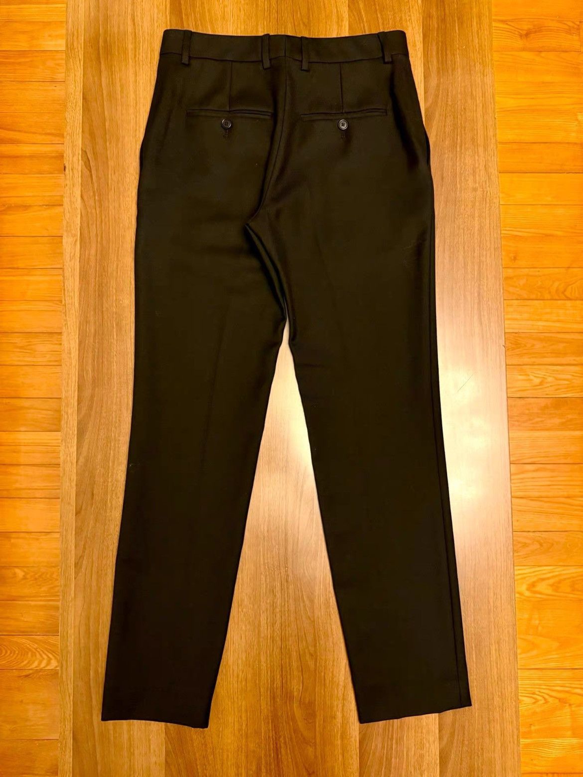 Celine Sz 44 Celine 19ss Basic straight leg trousers Size US 28 / EU 44 - 3 Thumbnail