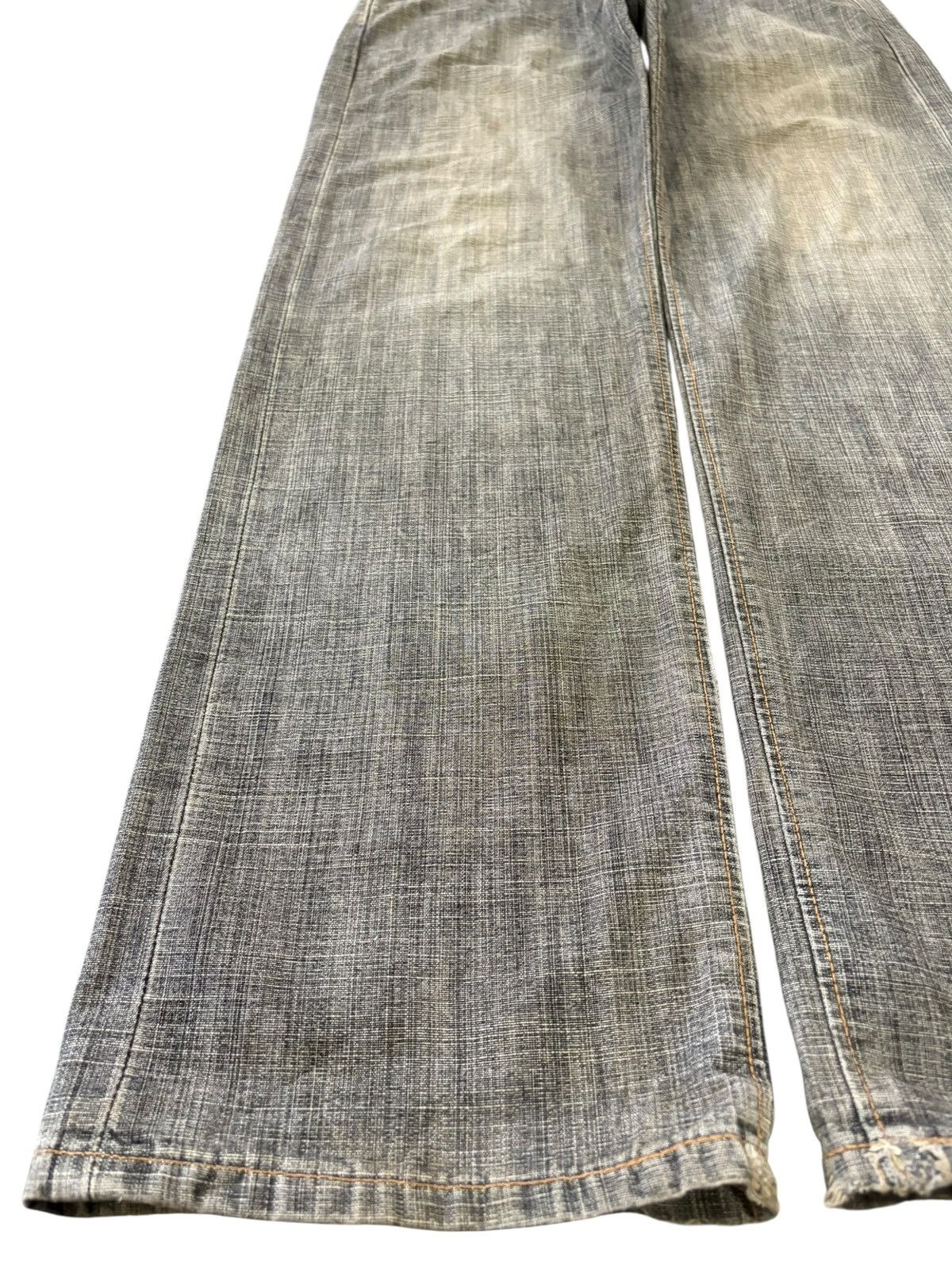 Edwin Vintage Edwin 505zx Selvedge Mud Wash Baggy Jeans Size US 35 - 7 Thumbnail