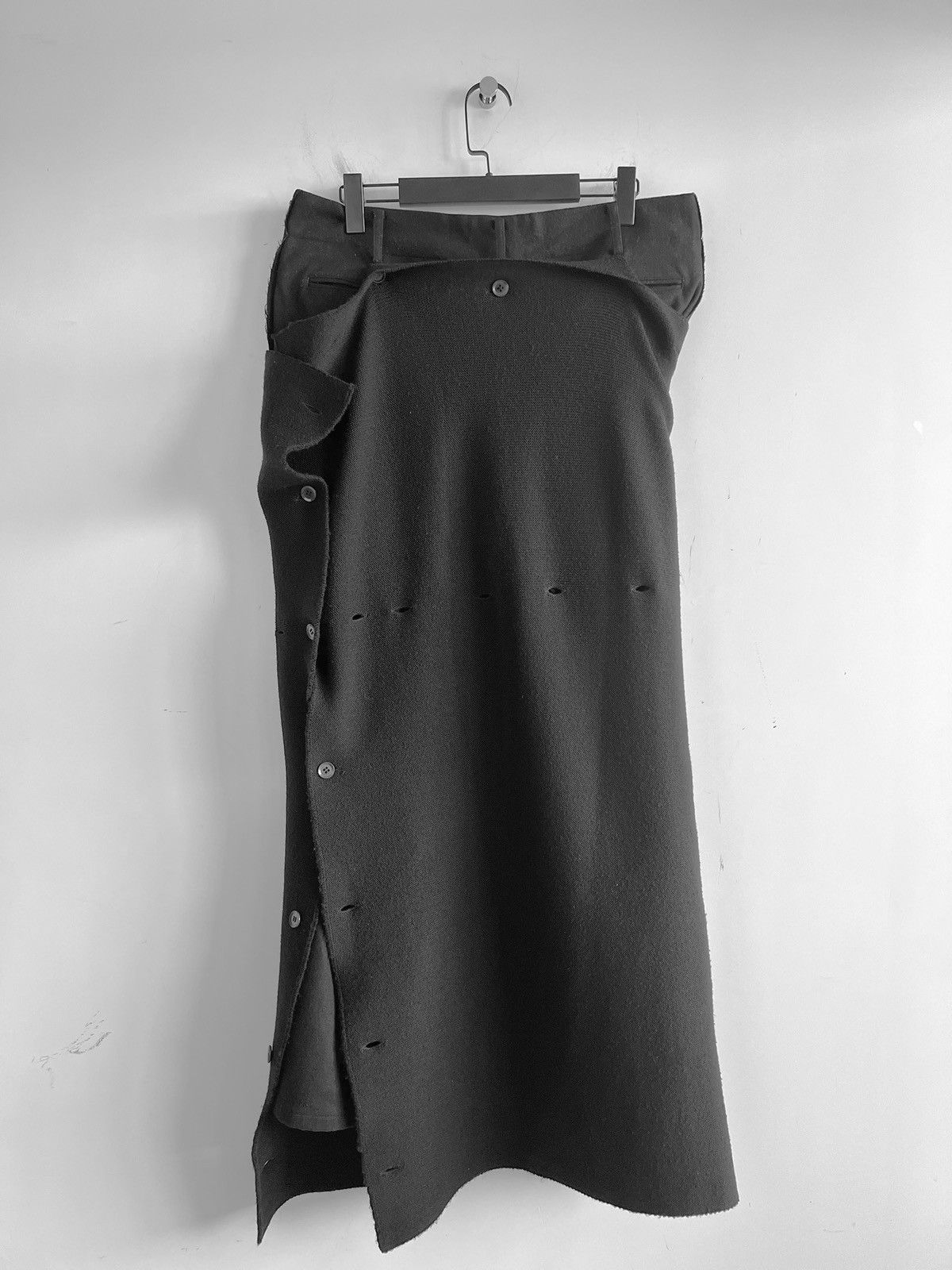 Yohji Yamamoto Yohji Yamamoto Pour Homme - Wool Layered Wrap Pants Size US 30 / EU 46 - 3 Thumbnail