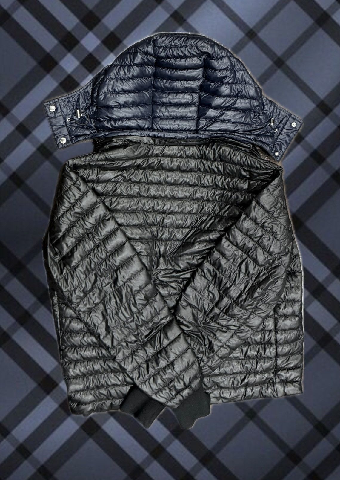 Burberry VINTAGE TWO TONE BURBERRY PUFFER GRAIL Size US M / EU 48-50 / 2 - 2 Thumbnail