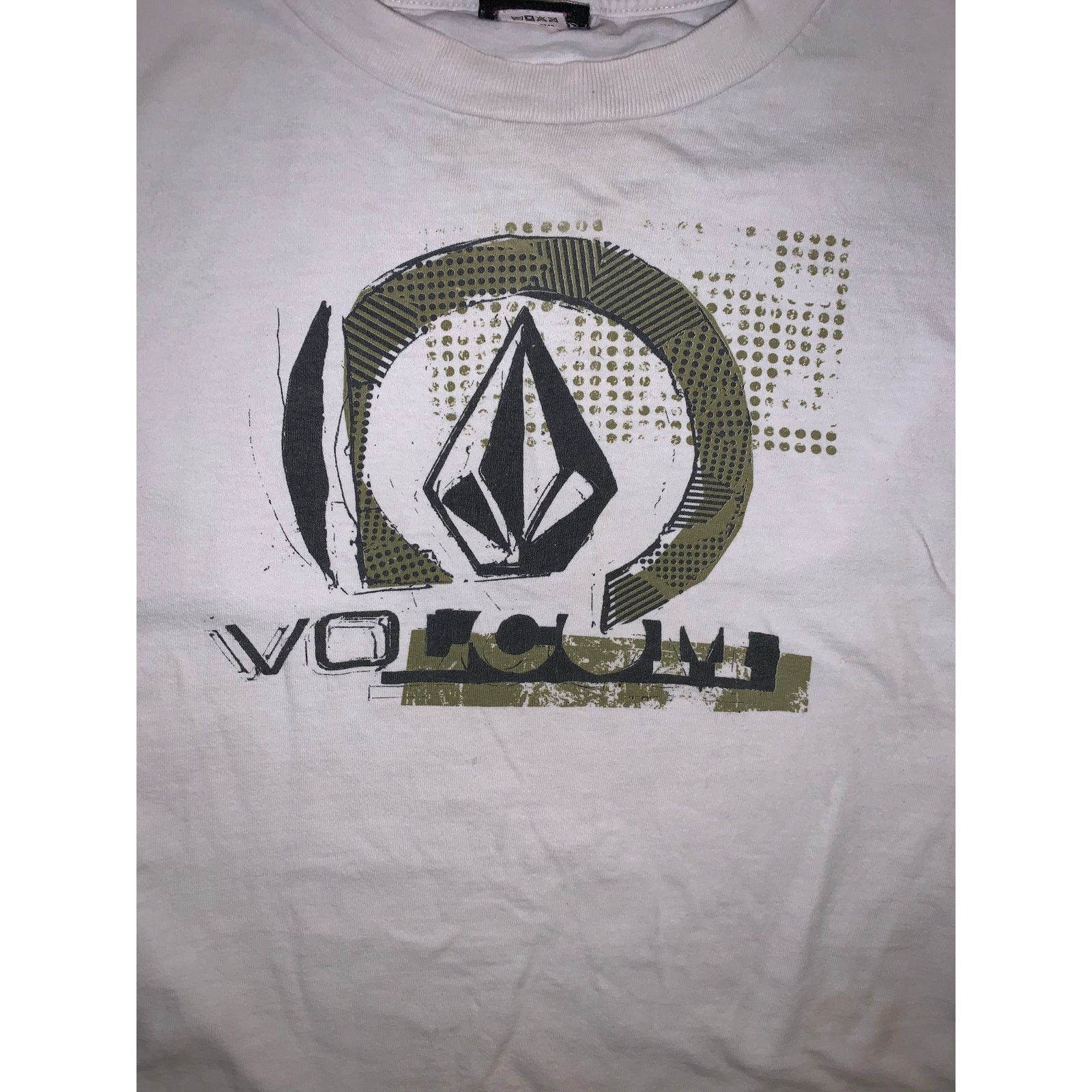 Volcom Volcom Youth Large Circle Stone Long Sleeve Tee White Size US XS / EU 42 / 0 - 2 Thumbnail