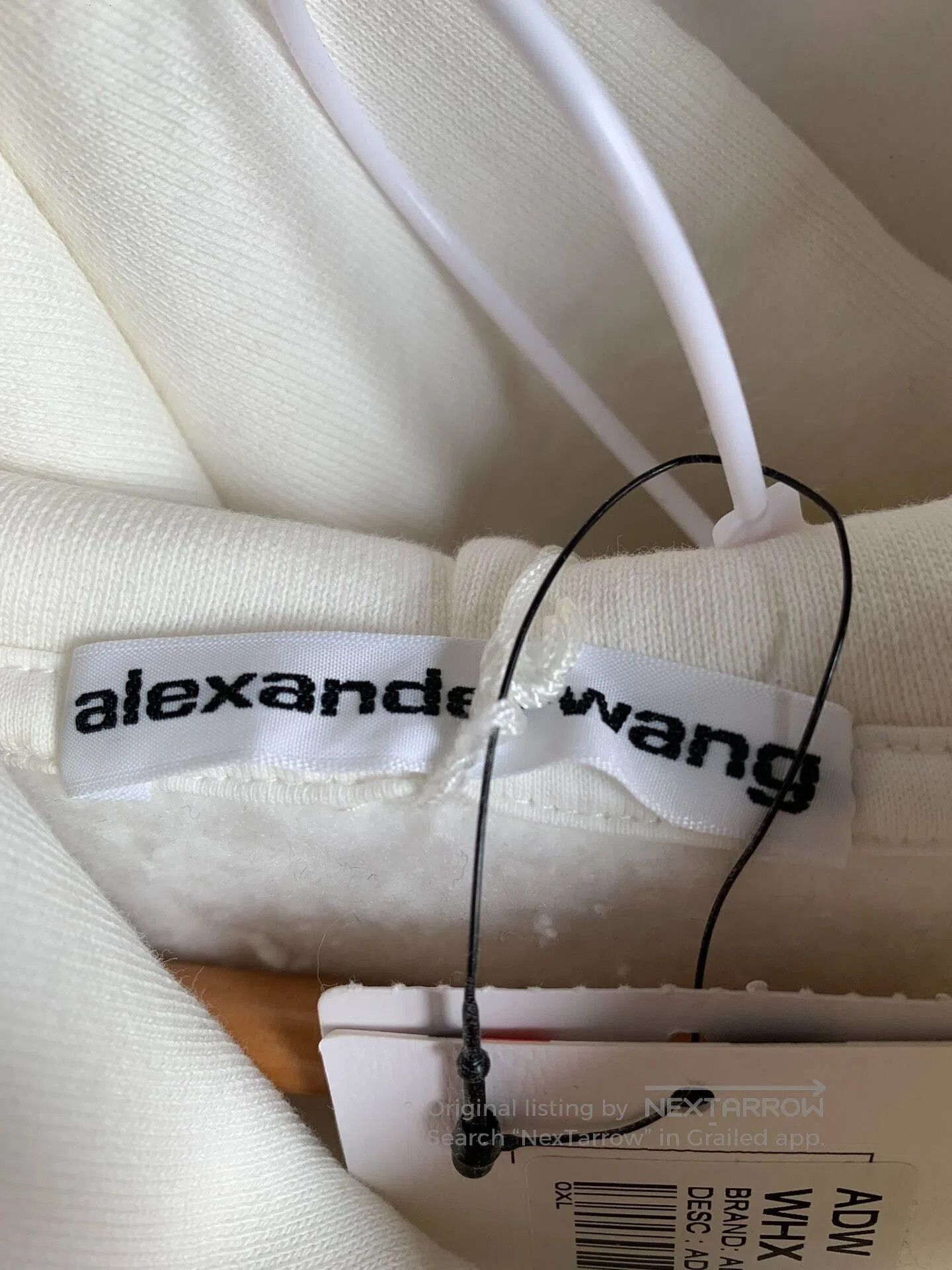 Alexander Wang Alexander Wang Dollar Logo Hoodie. Size US XL / EU 56 / 4 - 4 Thumbnail