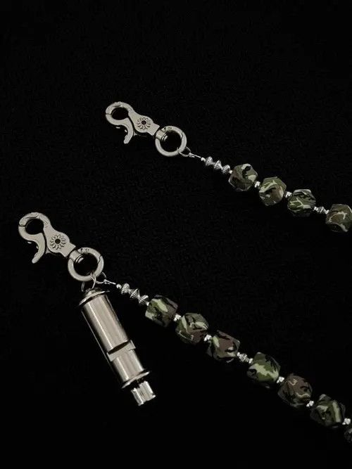 Jewelry Camouflage Bead Wallet Chain,Y2K Pants / Jeans Chain Size ONE SIZE - 3 Thumbnail