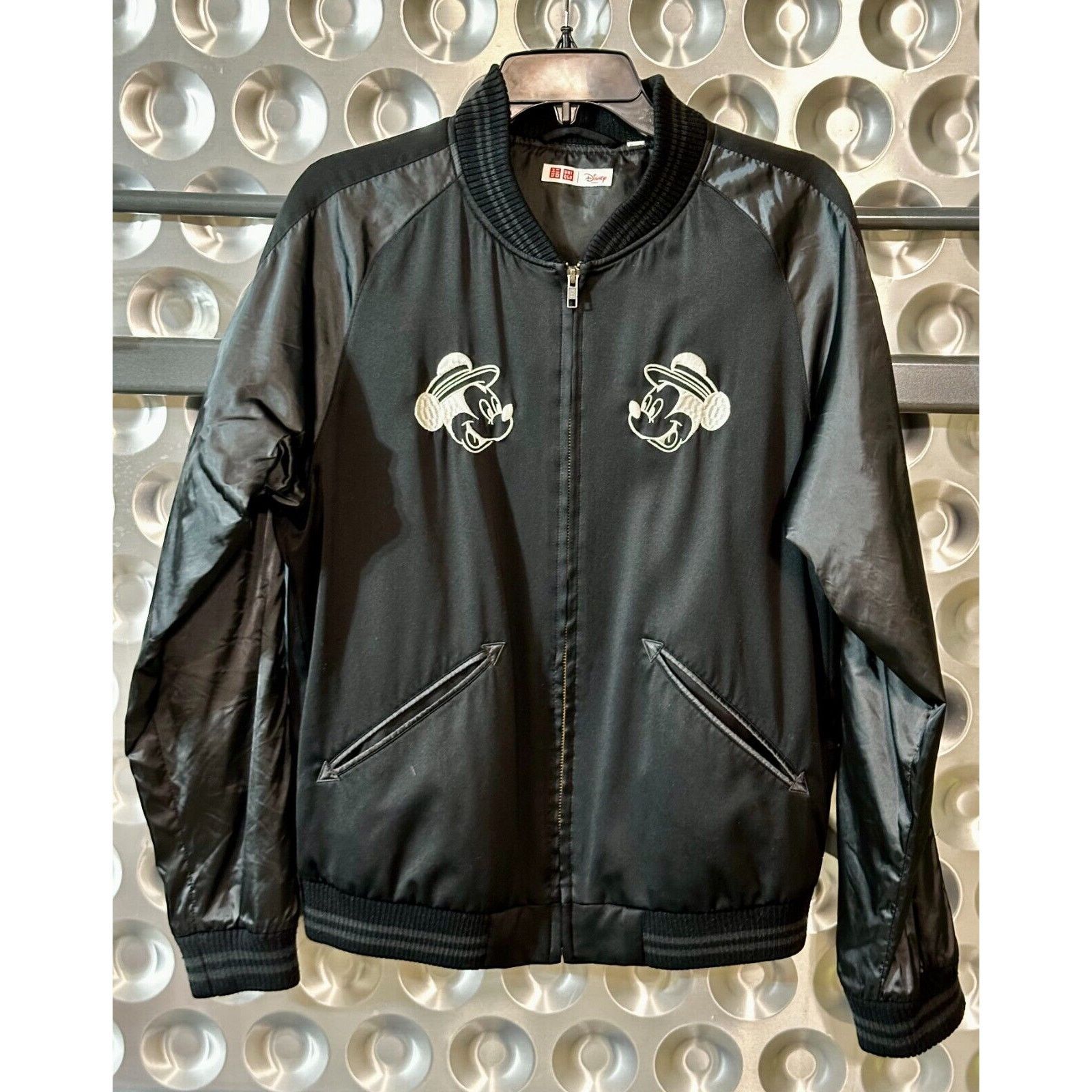 Disney Disney Medium Mickey Mouse International Satin Bomber | RARE Size US M / EU 48-50 / 2 - 2 Thumbnail