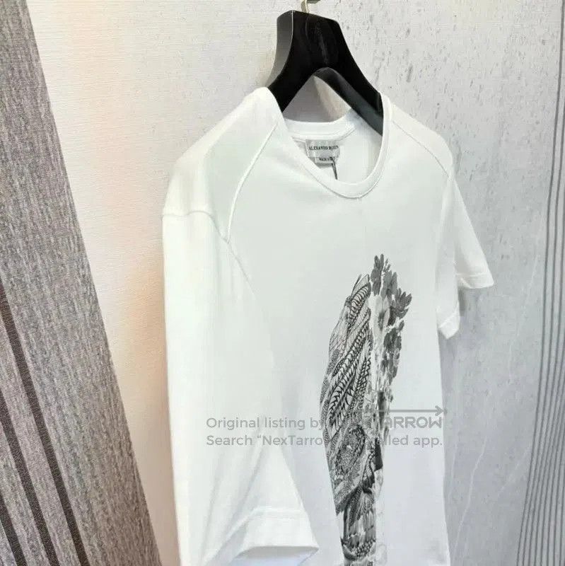 Alexander McQueen Alexander McQueen Men's Skull Print Summer T-Shirt . Size US S / EU 44-46 / 1 - 3 Thumbnail
