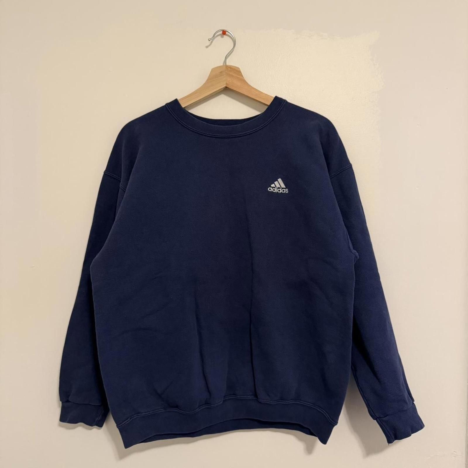 Adidas Vintage adidas crewneck sweatshirt 90s S Size US S / EU 44-46 / 1 - 4 Thumbnail