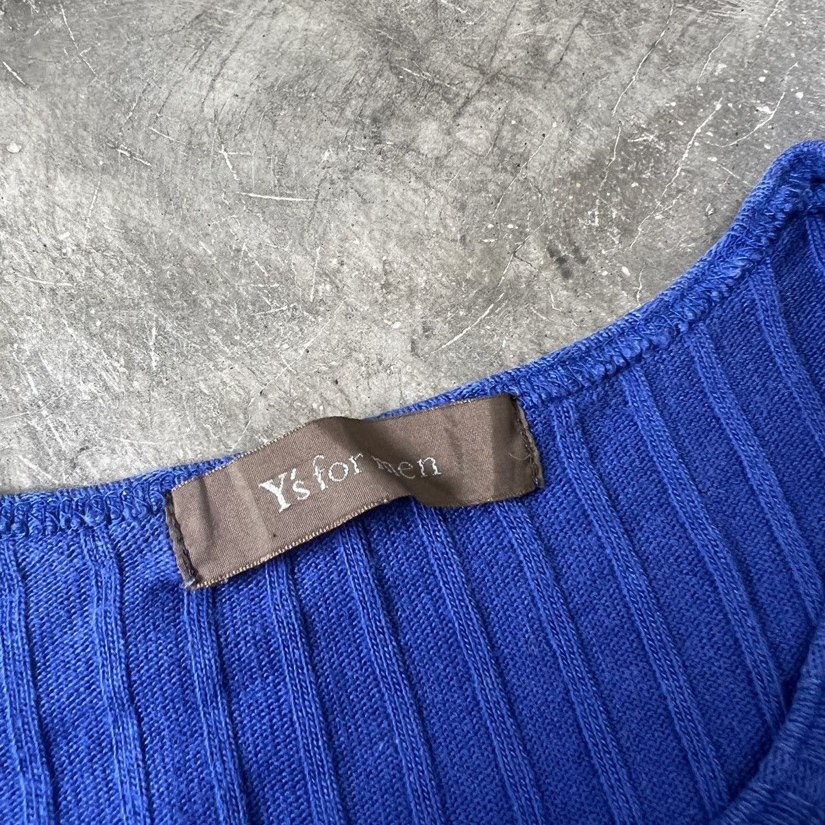 Y's for Men 1990’s Y’s For Men by Yohji Yamamoto Ribbed Half Zip Shirt Size US M / EU 48-50 / 2 - 5 Thumbnail