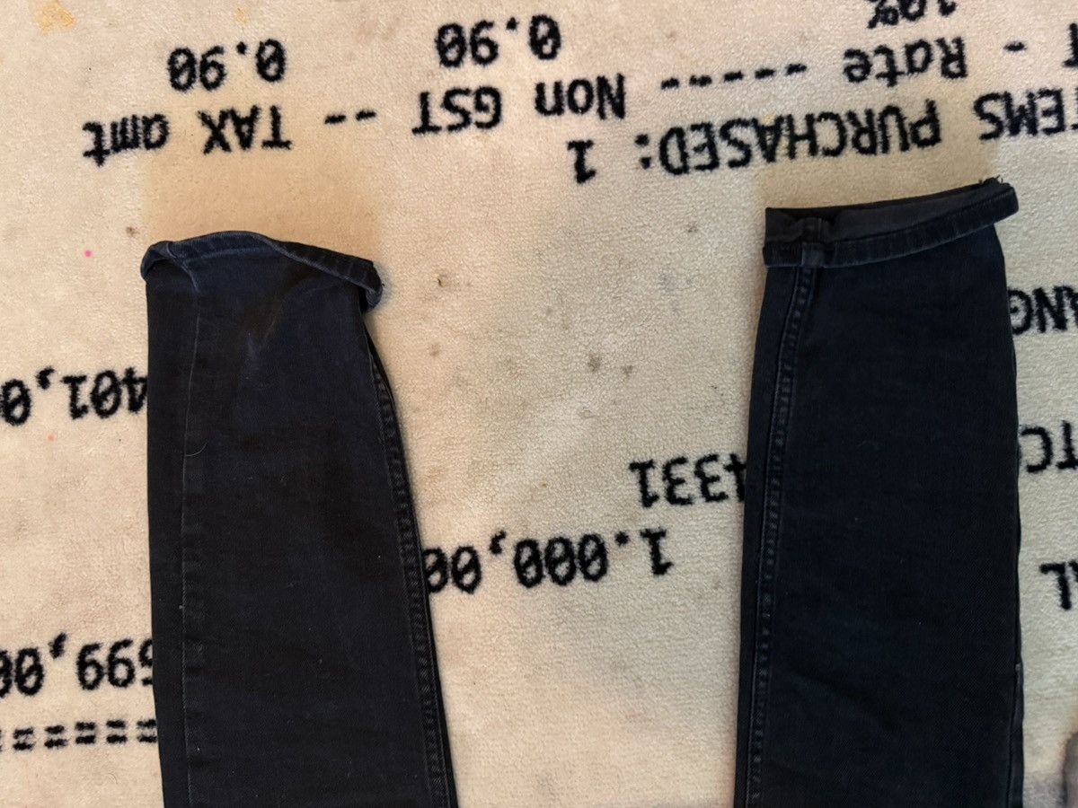 Ksubi Ksubi Black Distressed Skinny Jeans – Size 29 Size US 29 - 5 Thumbnail