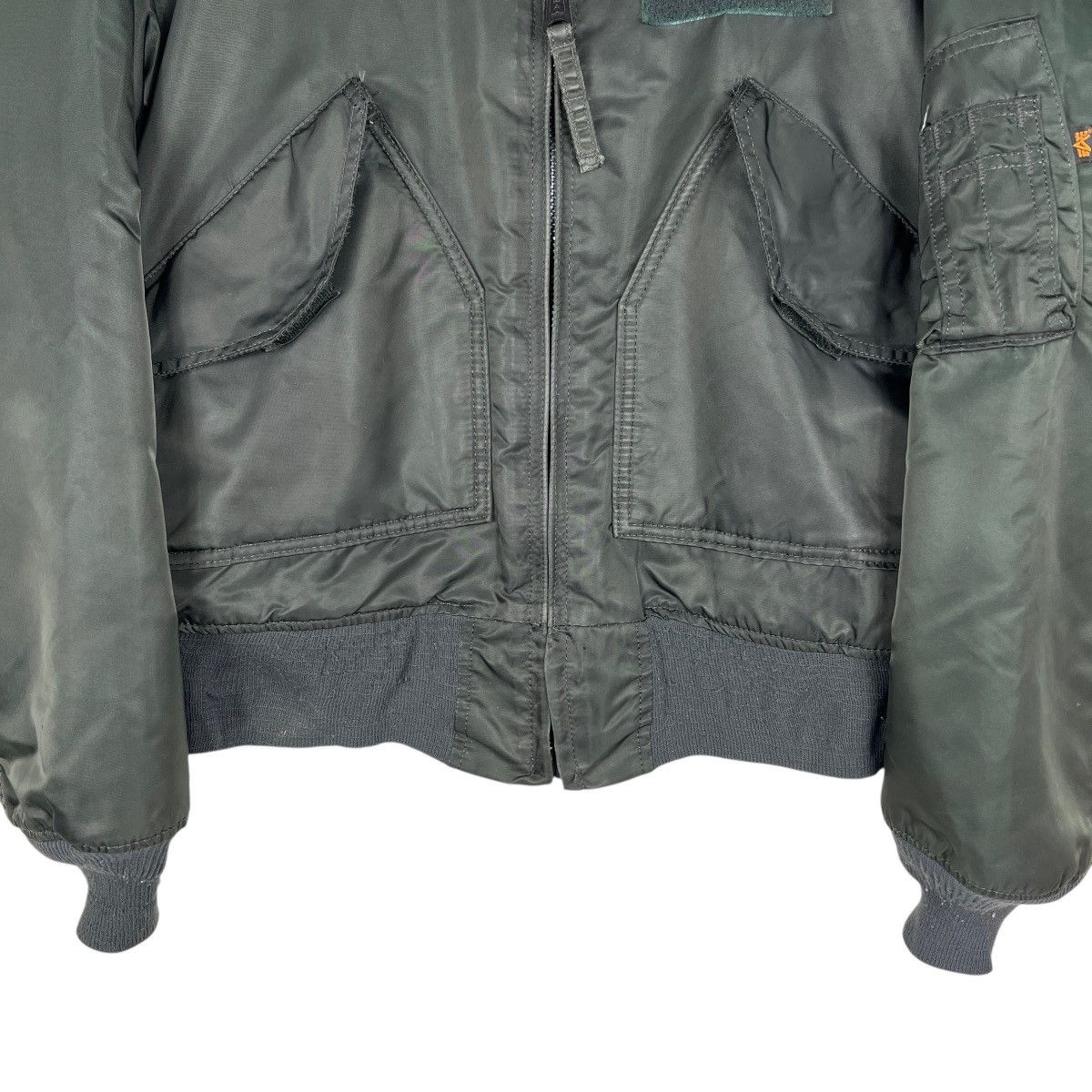 Alpha Industries Vintage alpha Cwu 45 P Bomber Jacket Made In Usa Size M Size US M / EU 48-50 / 2 - 7 Thumbnail