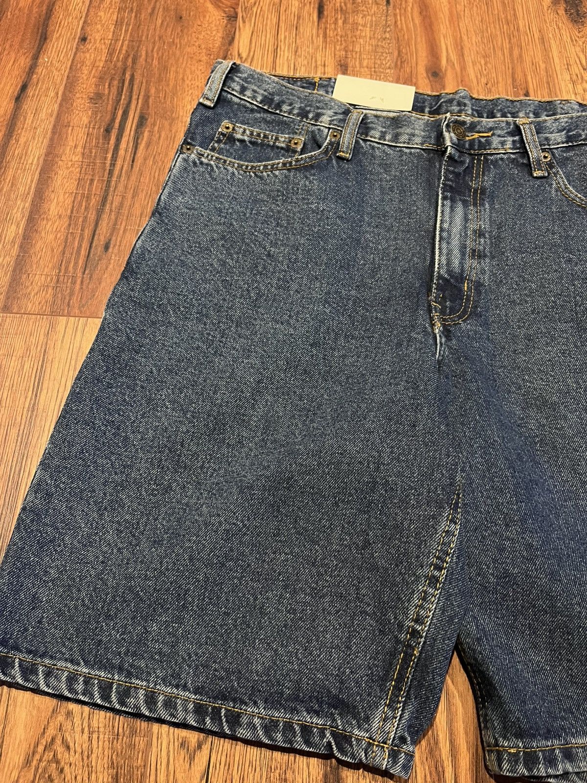 Other Vintage Fall Blue Baggy 90’s Deadstock Jorts Size US 34 / EU 50 - 4 Thumbnail