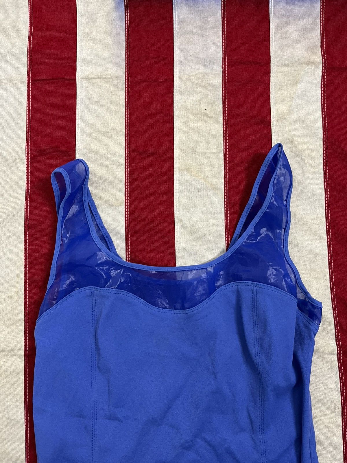Versace Jeans Couture Versace Jeans Azure Minidress Size L / US 10 / IT 46 - 4 Thumbnail