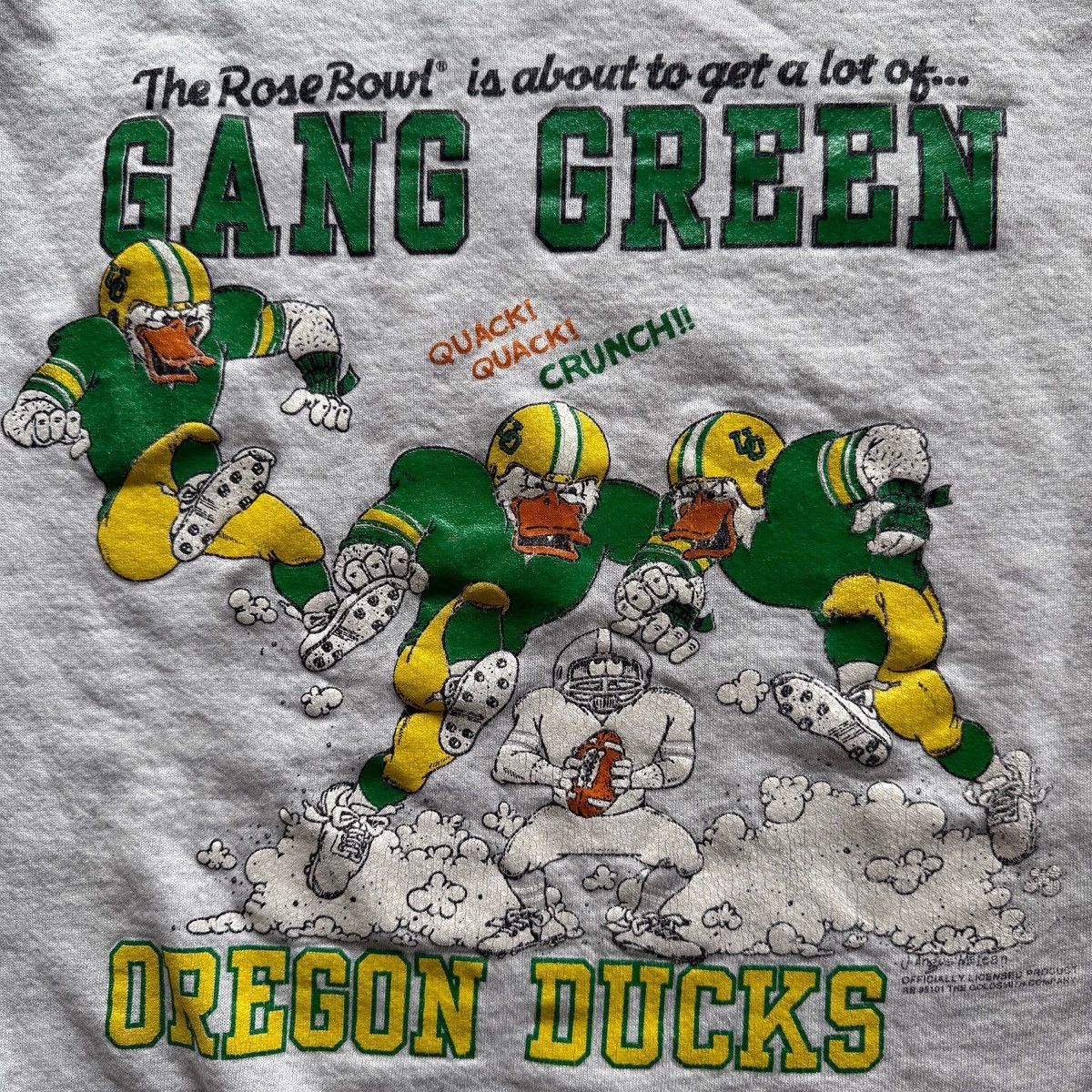 Vintage 1995 Vintage Rose Bowl Oregon Ducks Penn State Sweatshirt Size US L / EU 52-54 / 3 - 5 Thumbnail