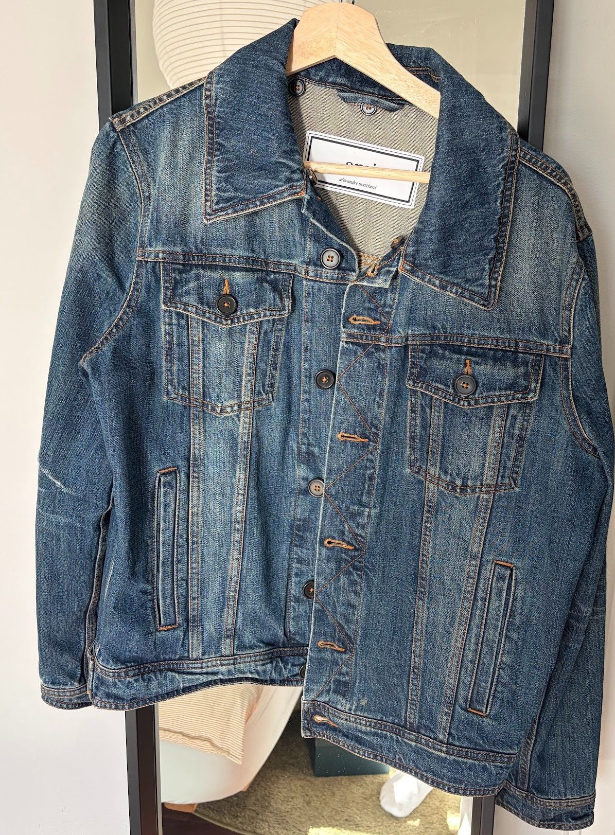 AMI Ami Paris Denim Jacket Size US M / EU 48-50 / 2 - 1 Thumbnail